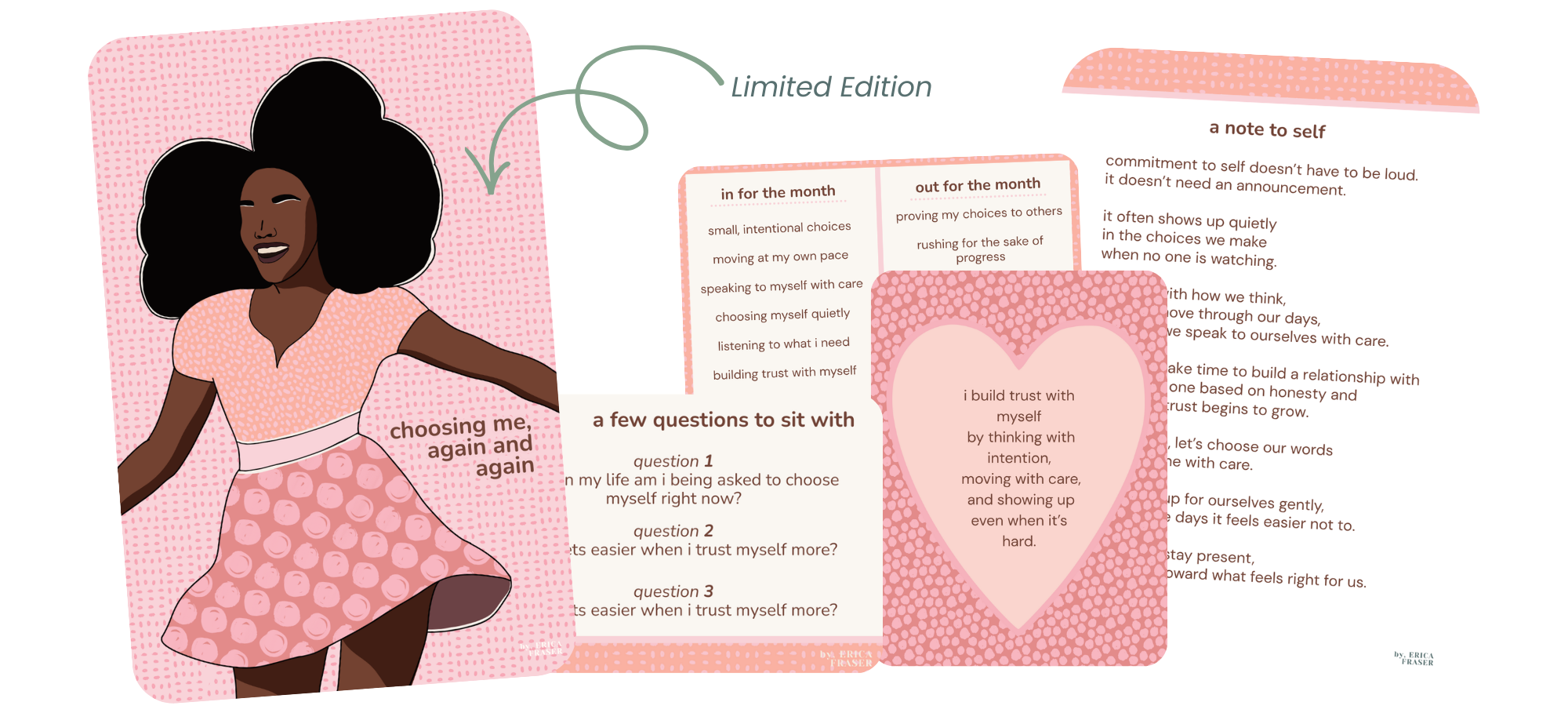 Snail mail club designed for Black women and girls by Erica Fraser