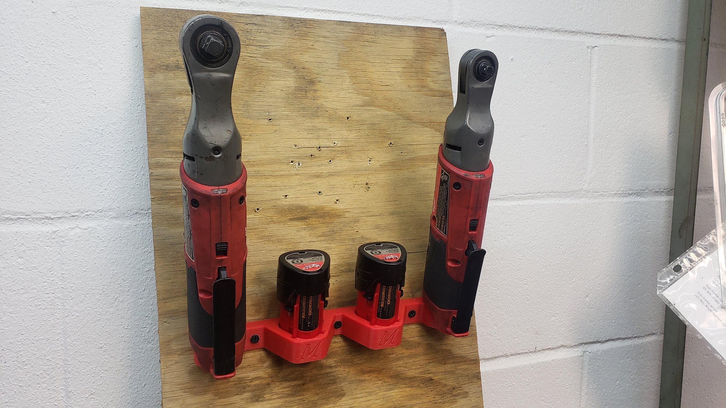Milwaukee M12 QUAD Tool & Battery Mount