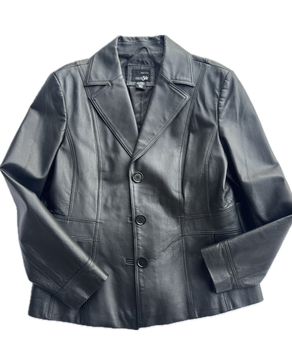 90's GENUINE LEATHER JACKET