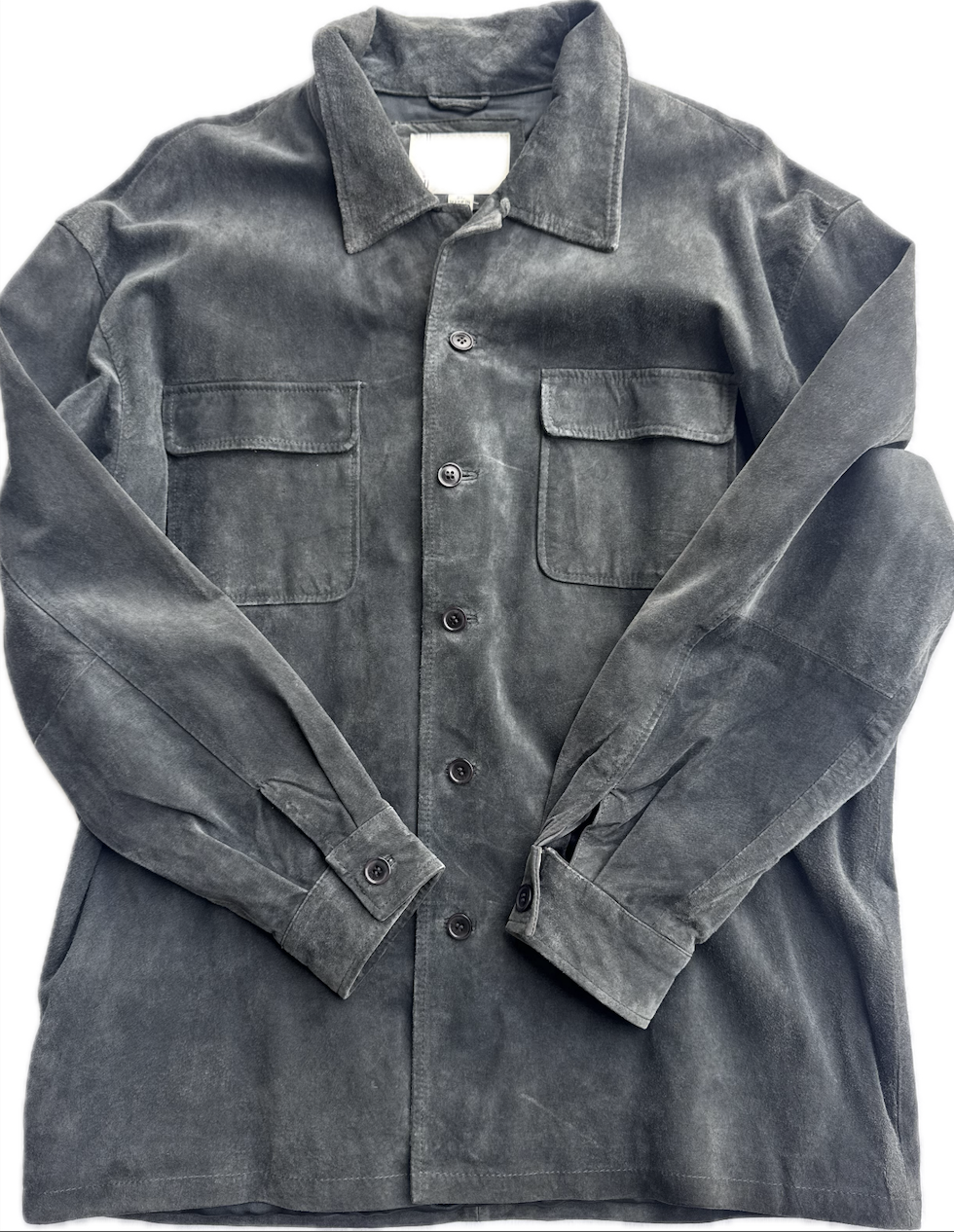 VINTAGE SUEDE UTILITY JACKET