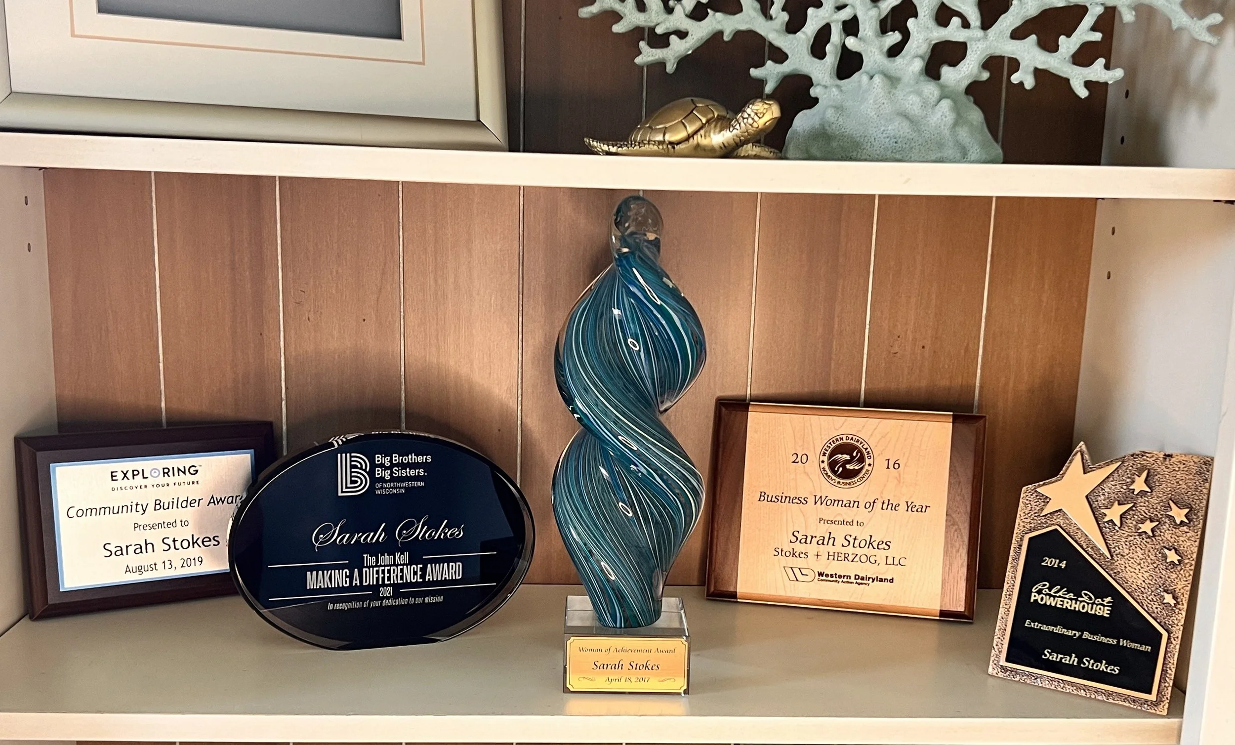 Polka Dot Powerhouse Extraordinary Business Woman of the Year