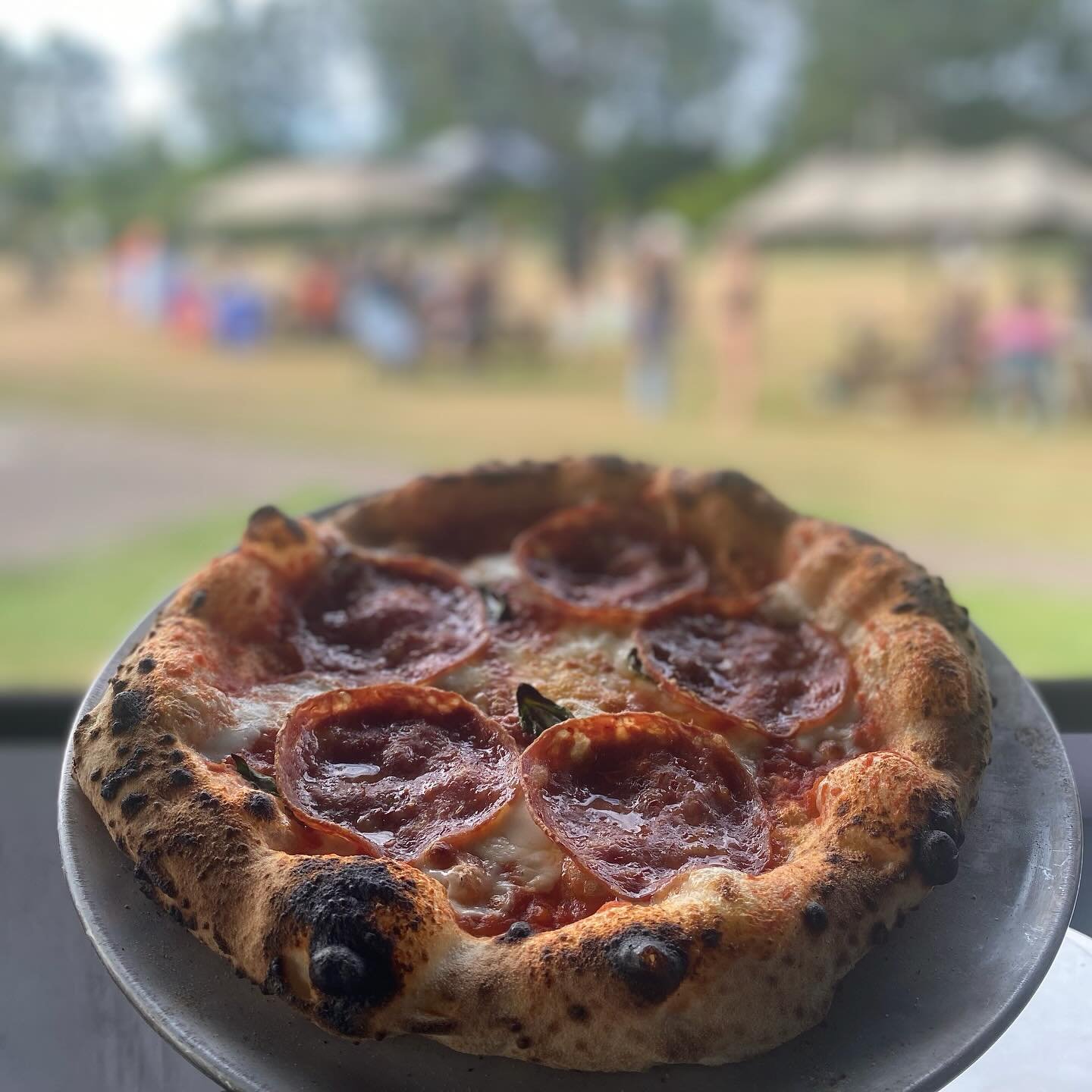 Our Napoli style cornicione. Baked at 440deg in 60-90 seconds 🔥 
.
Get in touch via hello@ottocucina.au for catering your private events &amp; parties 🎉 
.
.
.
#ottocucina #pizza #pizzaiolo #pizzatime 
#gozney #poweredbygozney
#cucinare #fattoamano