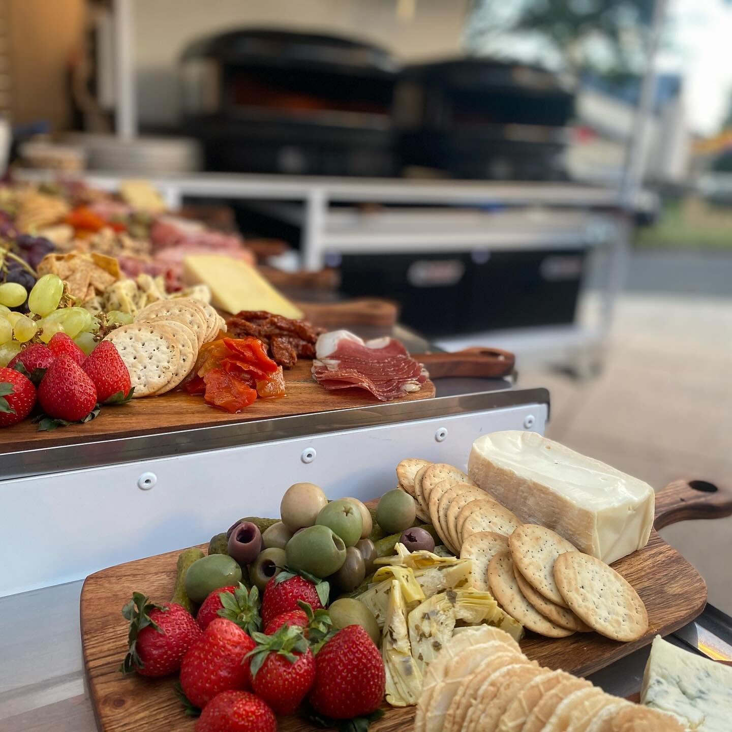 Only the finest premium Italian and locally sourced ingredients are used with our Antipasto grazing boards, the perfect start to a buffet service of Napoli style Pizza!
.
Get in touch via hello@ottocucina.au for catering your private events &amp; par