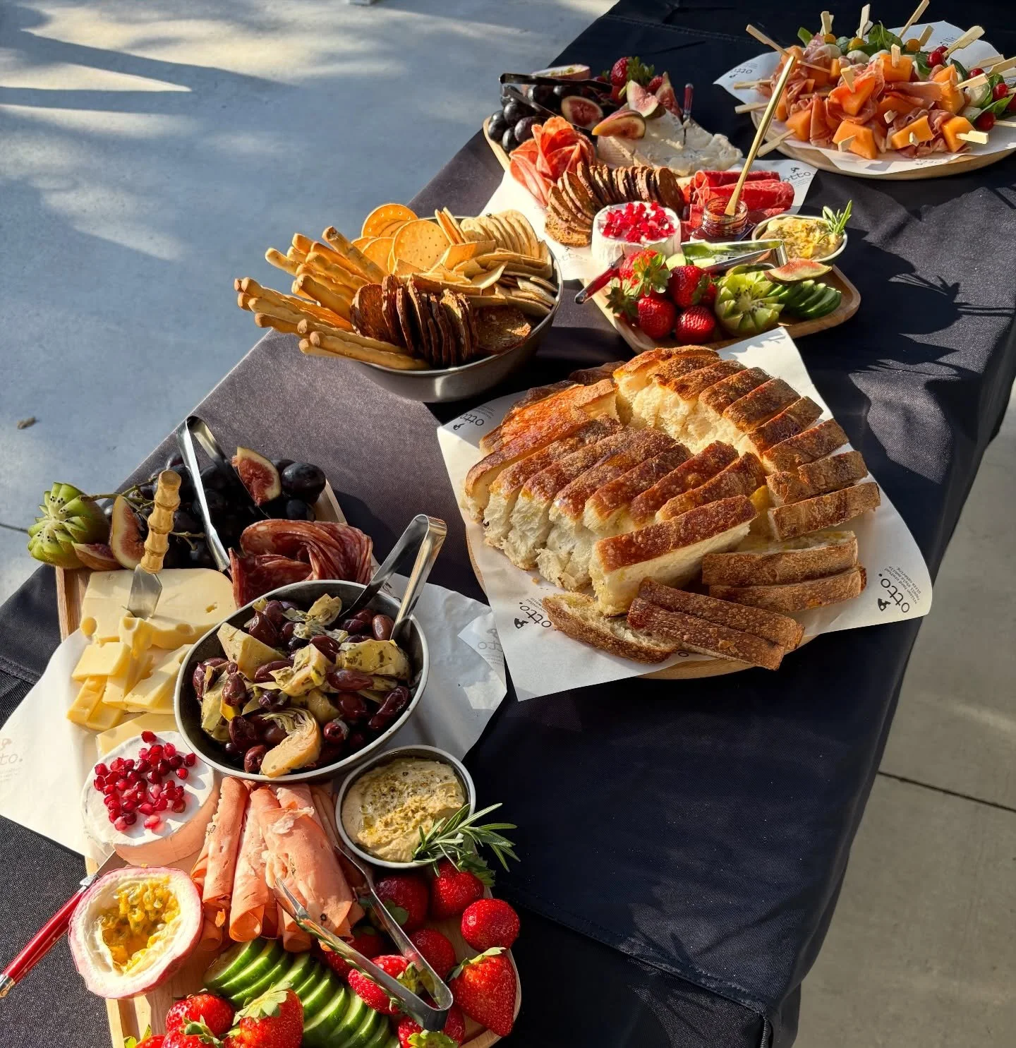 An Italian antipasto spread in all its natural colour 🇮🇹✨

No filters, just fresh produce, quality ingredients, and a table that speaks for itself.

The perfect way for guests to graze before the pizzas hit the oven.
.
Get in touch for event bookin