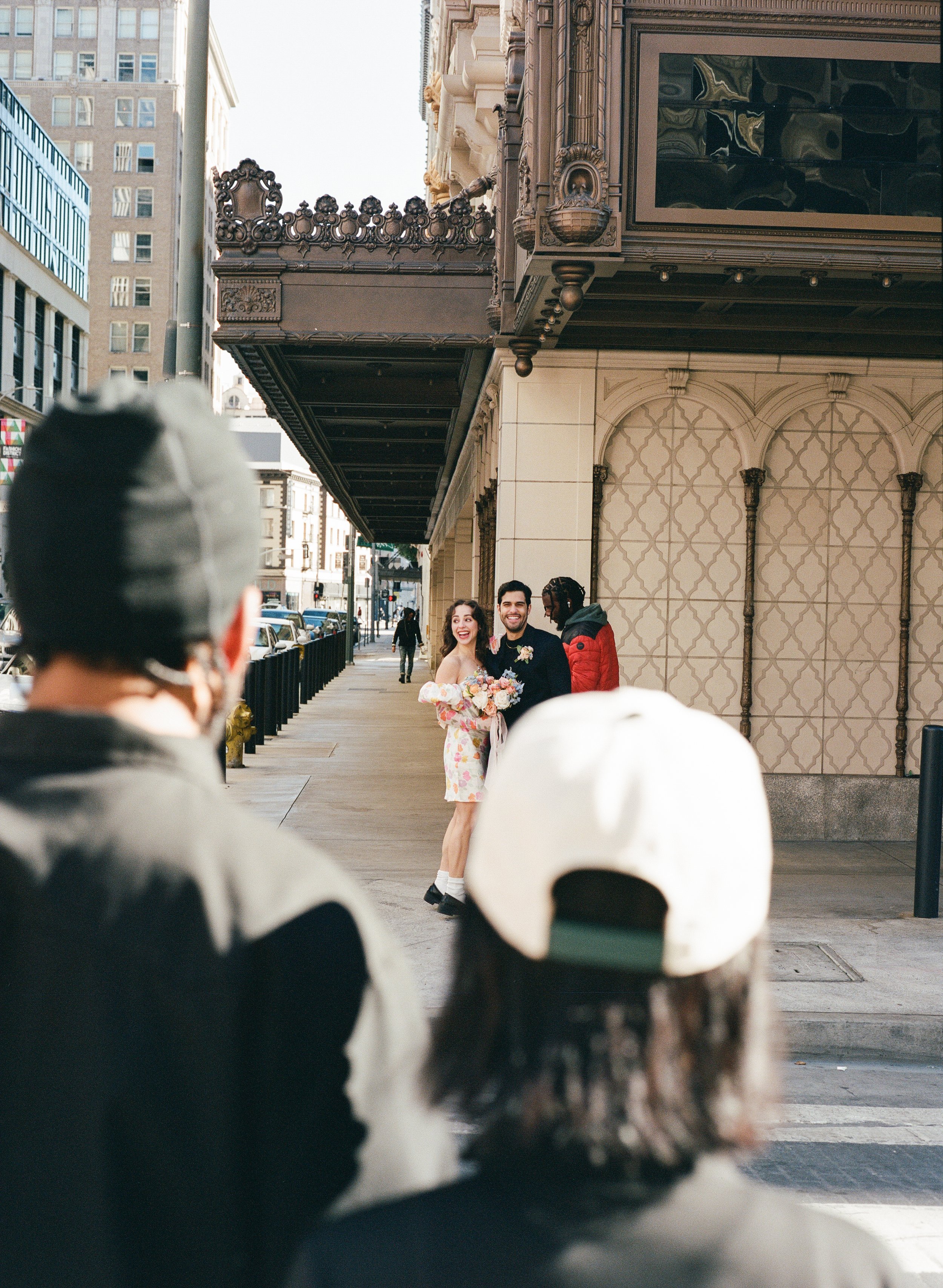 Downtown Los Angeles Elopement | Skye + Isaac