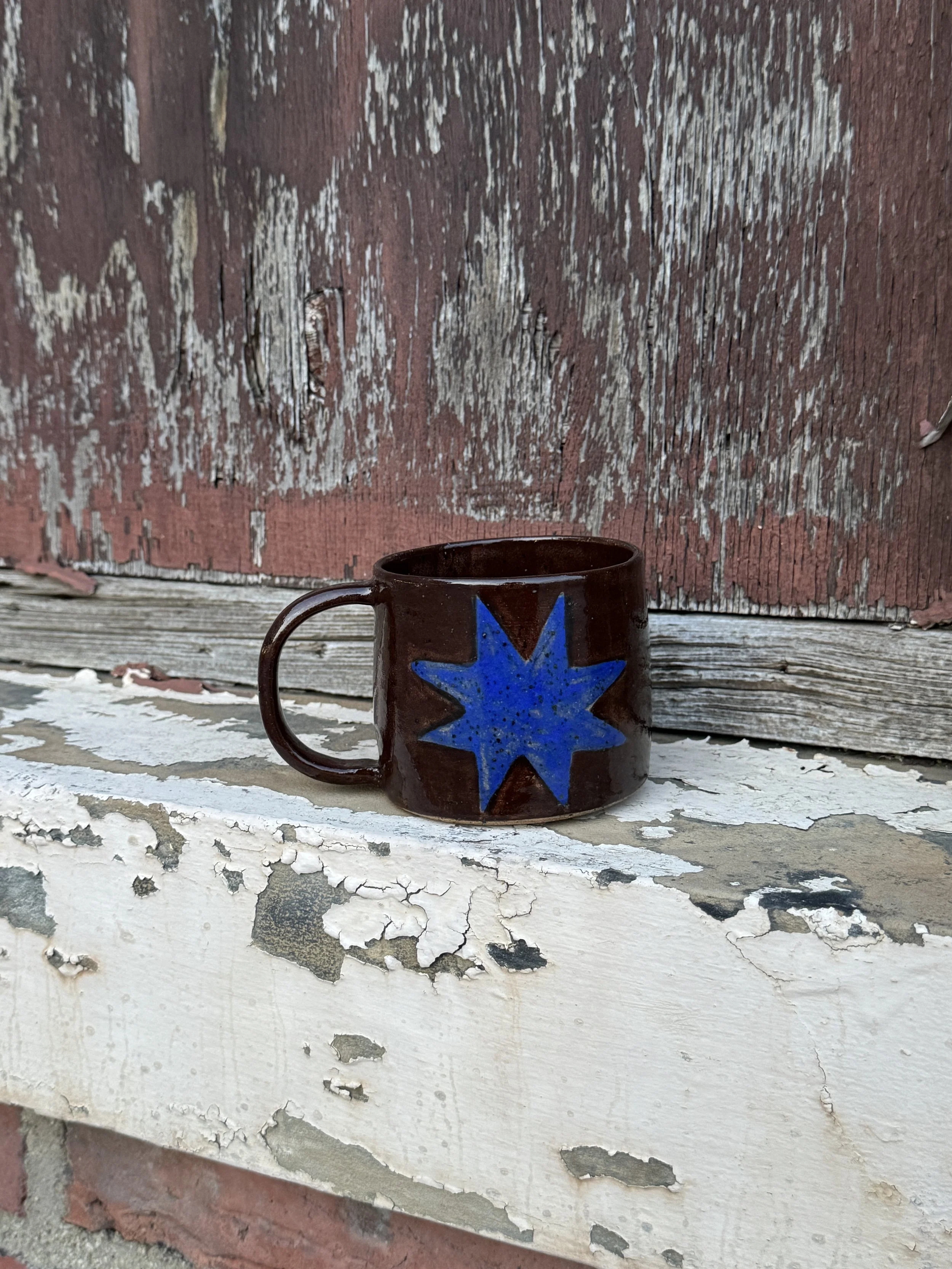 Blue Star Mug