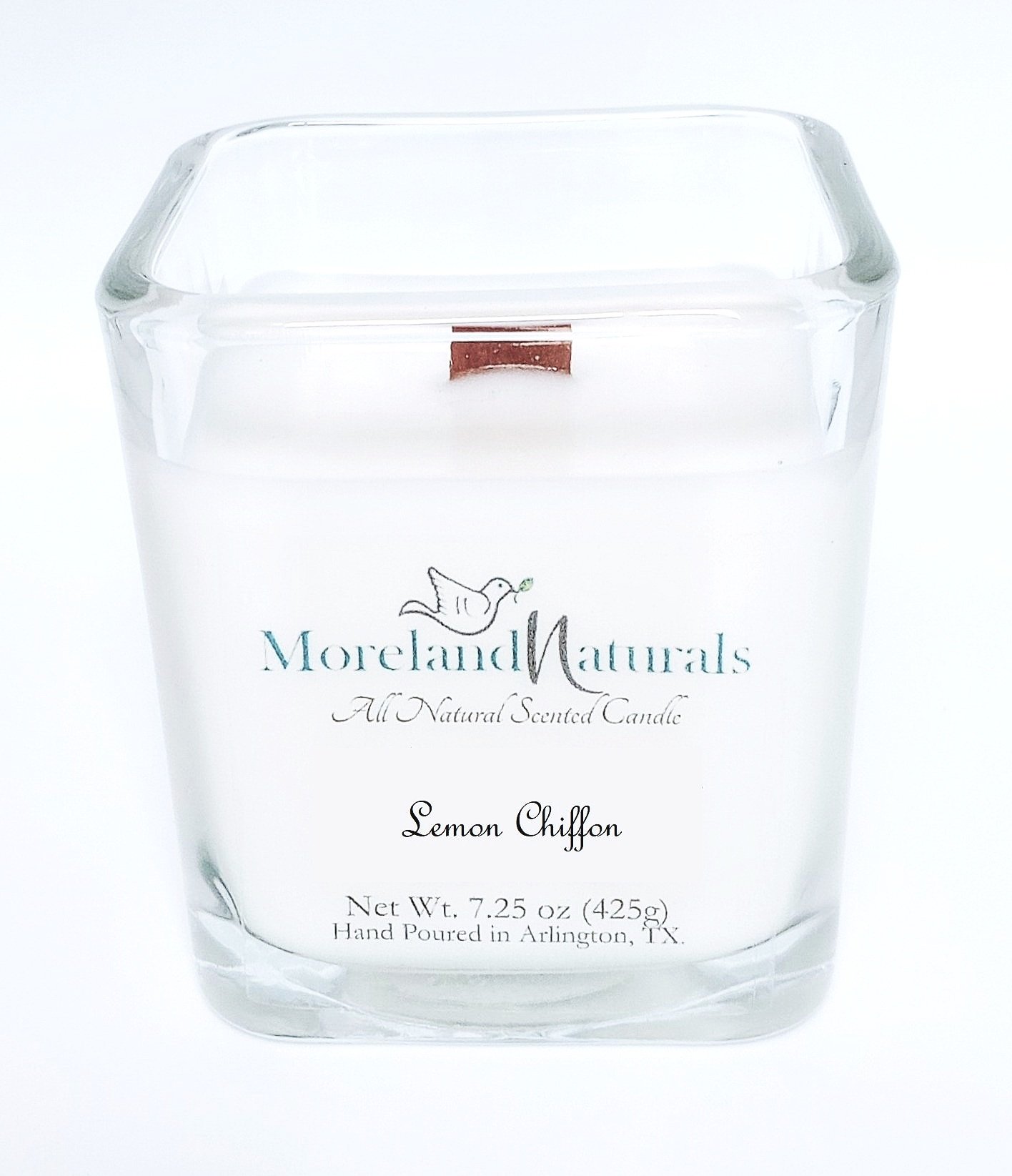 All Natural Luxury Glass Candle (7.25 oz)
