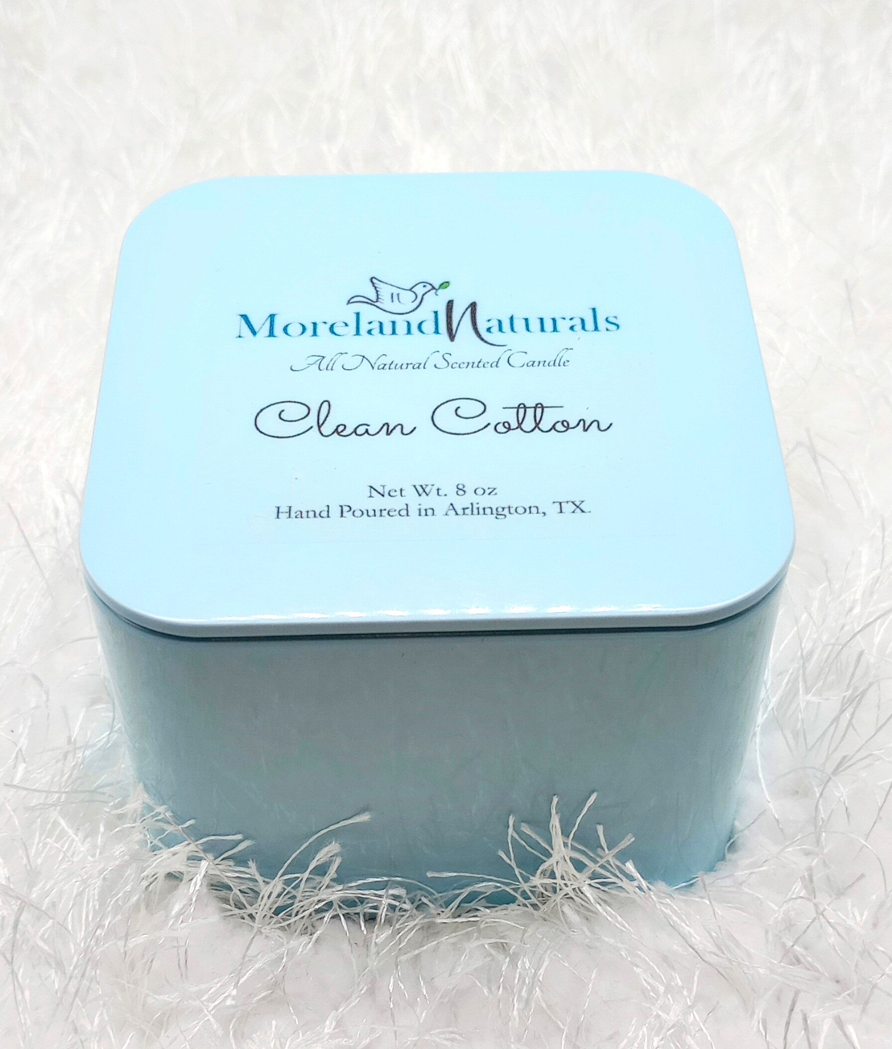 All Natural Decorative Tin Candle (8 oz)