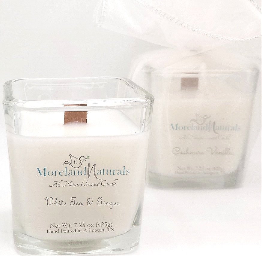 Moreland Naturals | White Tea & Ginger 7.25oz Candle