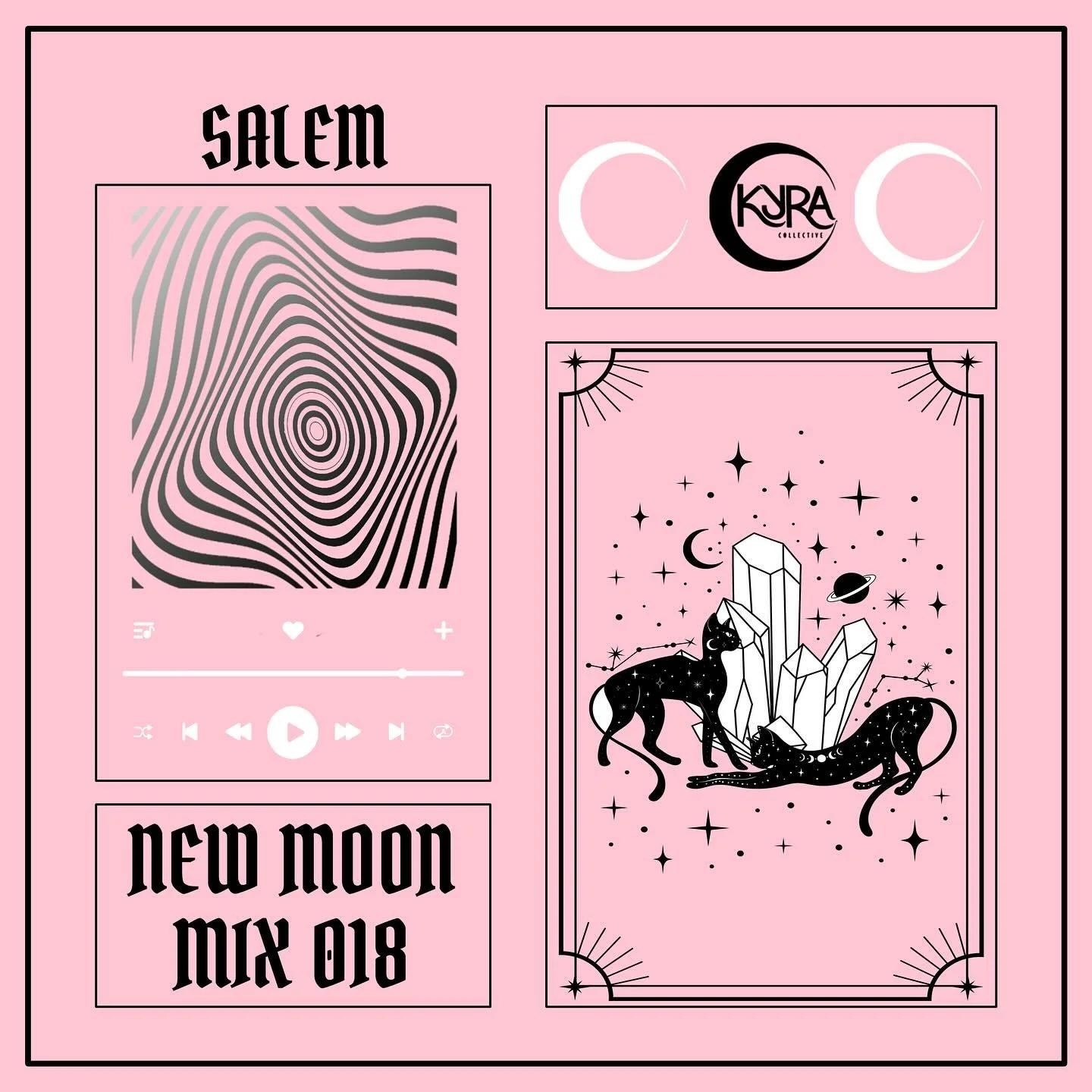 When the sky goes dark, the witches dance 🖤

We are honored to present our latest installment of our New Moon Mix series with @salem_sounds for our favorite spooky month October! 

Happy New Moon in Libra! ♎️⚖️

Tune in on Soundcloud. Enjoy xx