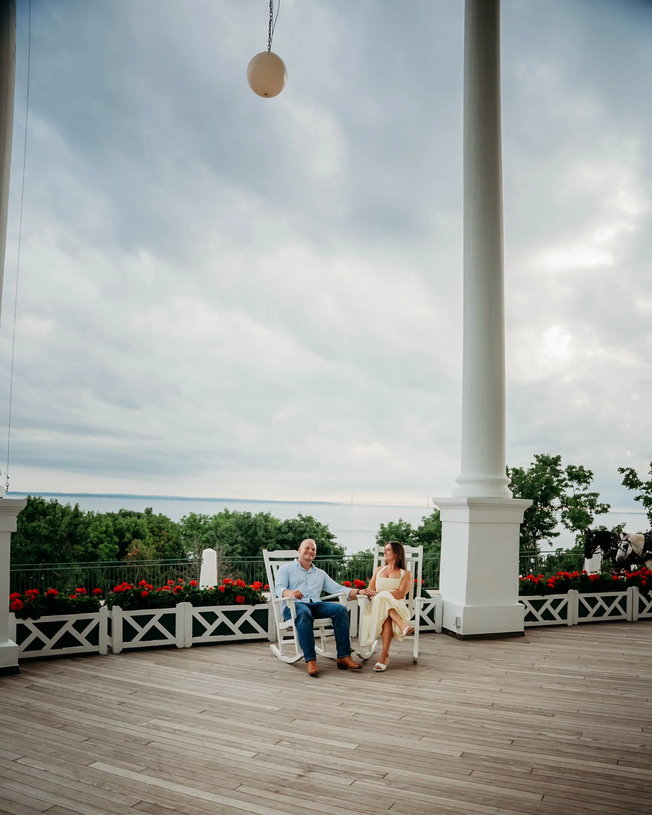 Make a trip across the country ✔️
Propose in the secret garden ✔️ 
Spend the rest of forever with the love of your life 💬 In progress. 💚

🏷️ Mackinac Island &bull; #mackinacislandphotographer &bull; Michigan Proposal Photography &bull; Upper Penin