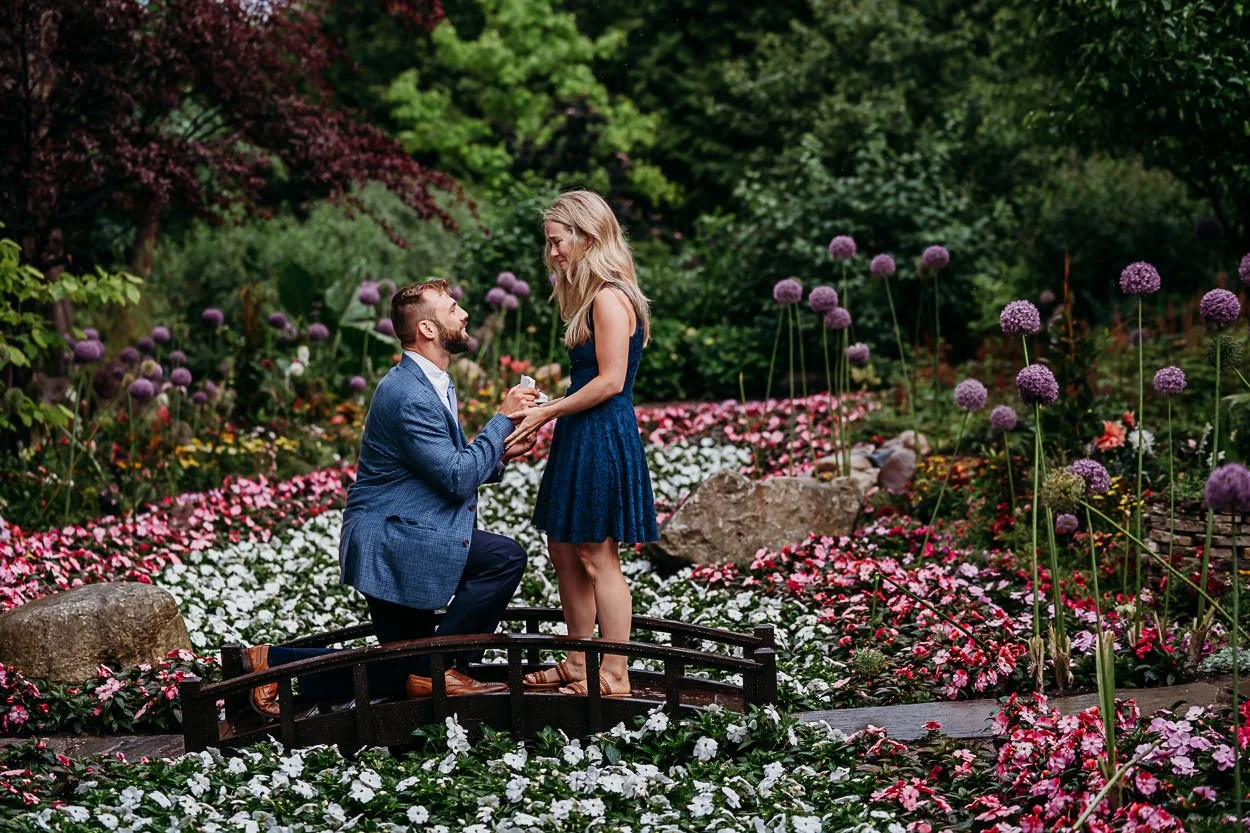 Chuck + Shelby | Proposal in the Secret Garden