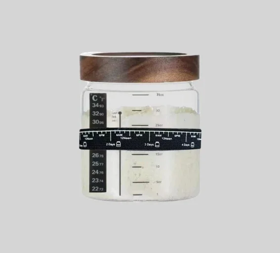 [35OZ] Sourdough Starter Jar Kit | RATTANVIBE