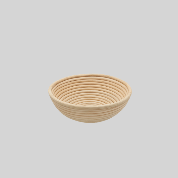 [Natural Color] Rattan Bread Proofing Basket With Liner,  Handwoven | RATTANVIBE