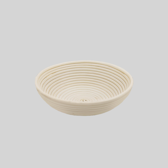 Rattan Round Bread Proofing Basket With Liner, Handwoven | RATTANVIBE