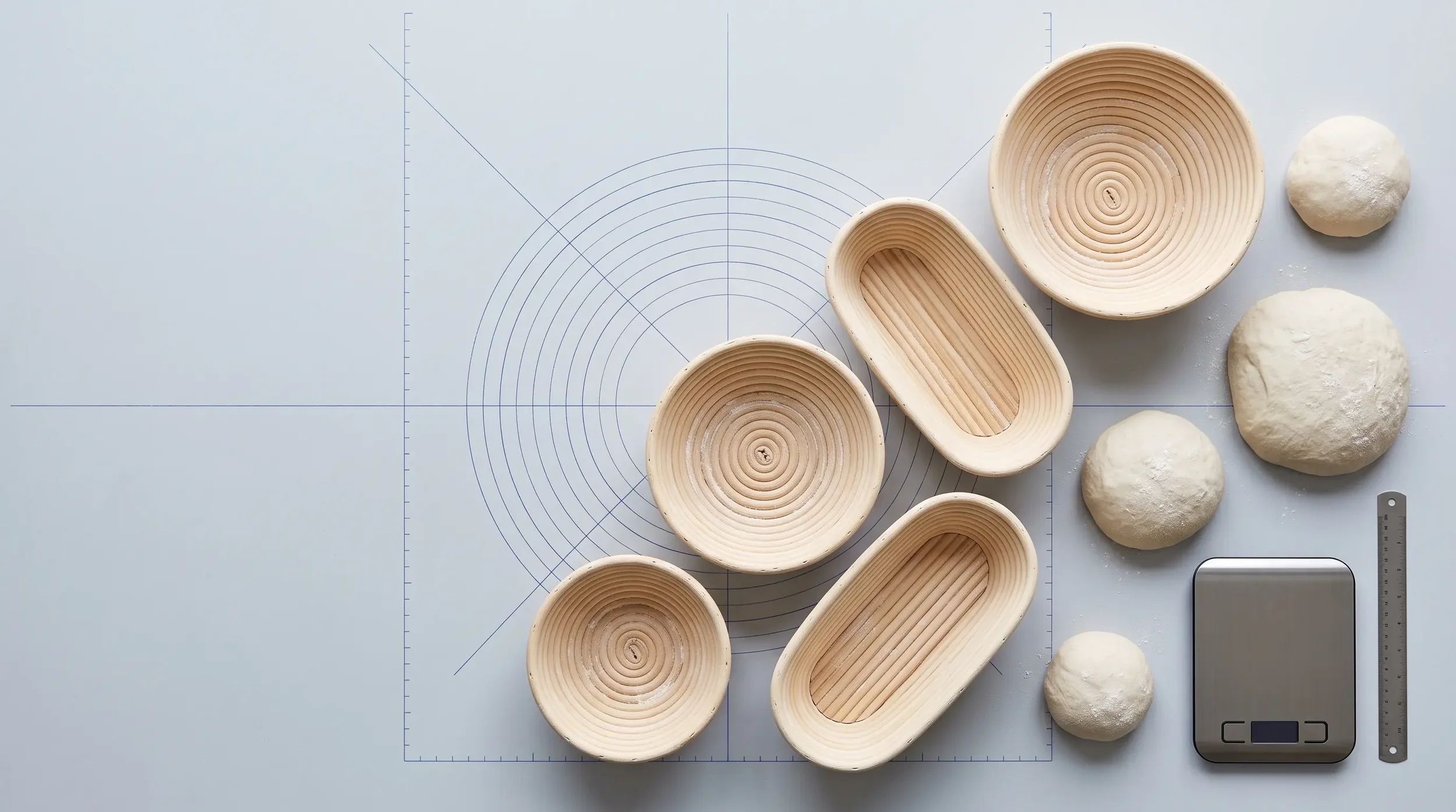 Banneton Size Guide: Dough Weight Chart for Bakers