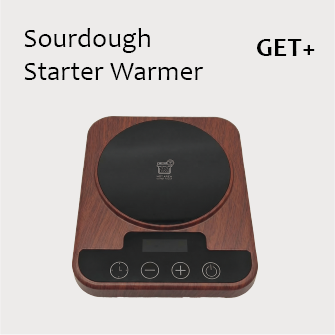 Sourdough starter warmer mat for stable fermentation temperature