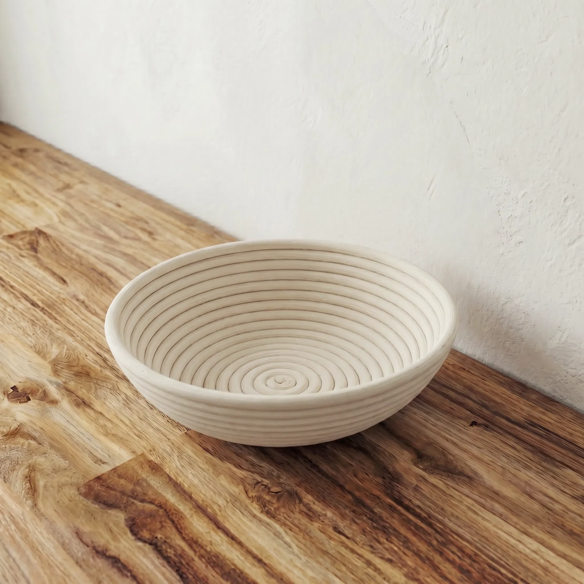 Round rattan bread proofing basket for sourdough baking