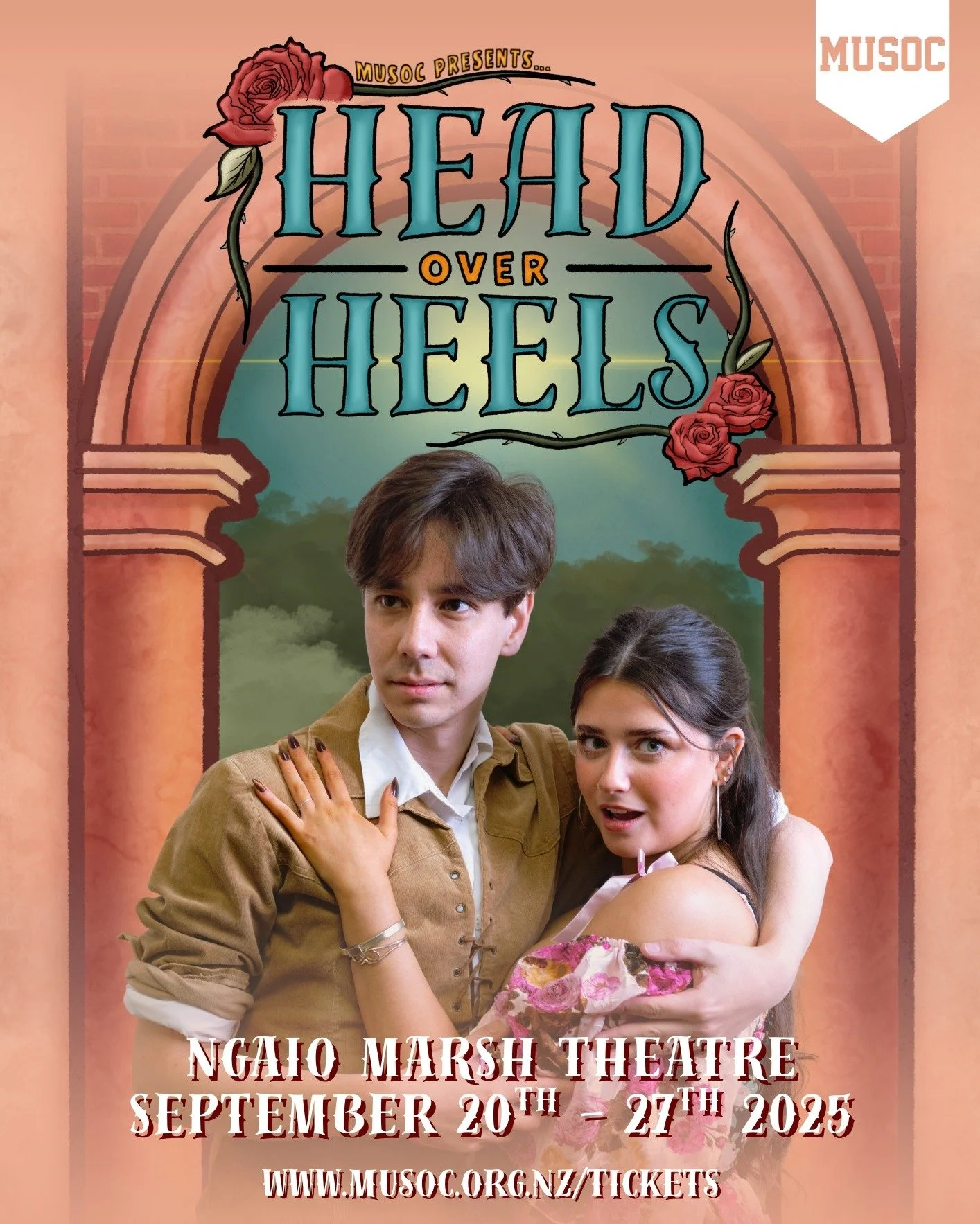 🎭 Head Over Heels is a bold, queer-affirming jukebox musical set to the music of The Go-Go&rsquo;s, featuring a non-binary lead, drag artists, and LGBTQ+ love stories. With themes of gender fluidity, self-acceptance, and love without boundaries, it&