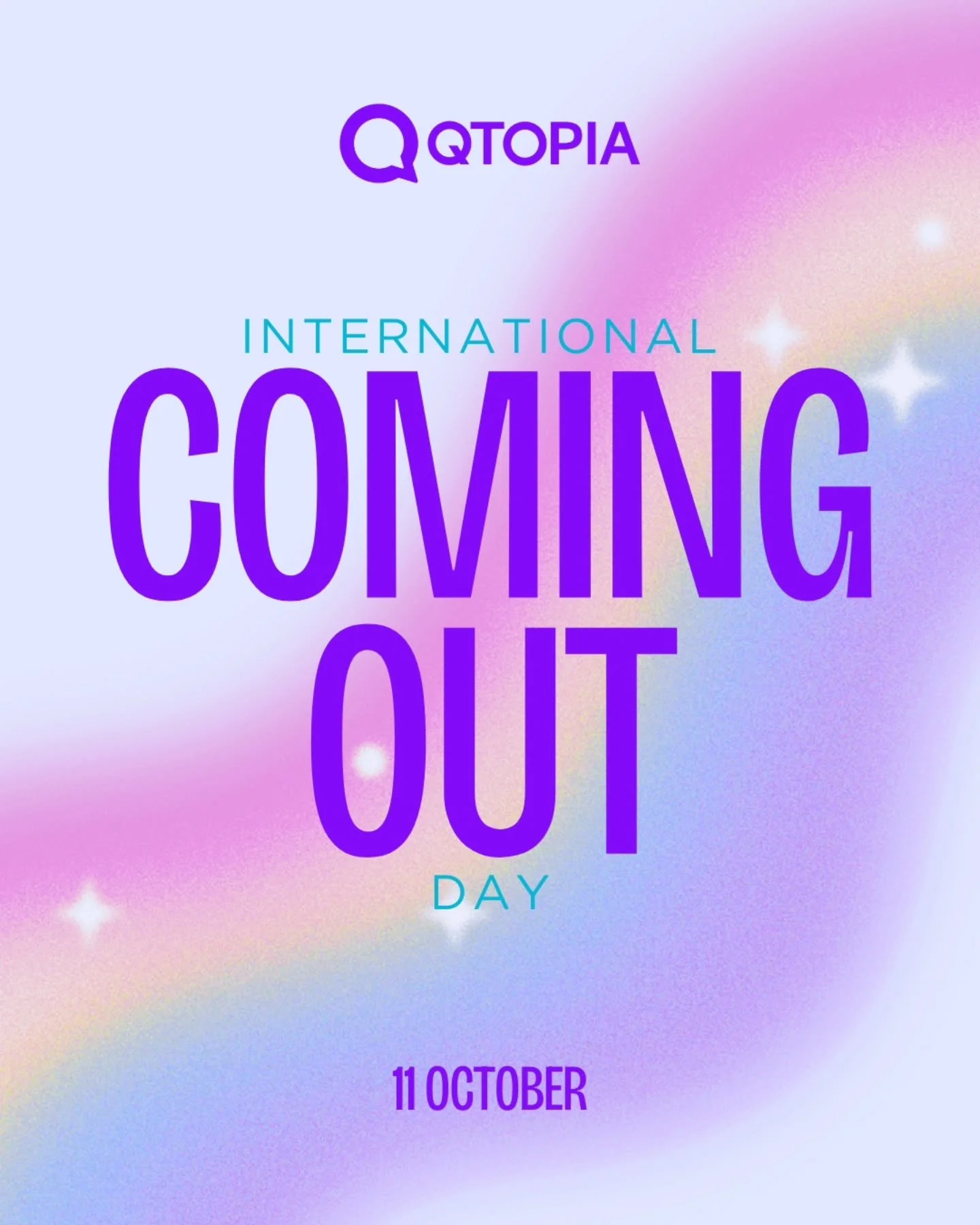 Mōrena whānau and happy International Coming Out Day! 💜

Today is all about celebrating the journey of  becoming yourself. And it's also about standing in solidarity with those who don't feel safe to do so.

We are here to support you wherever and w