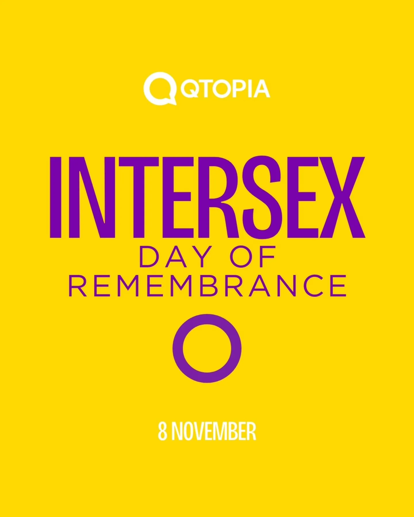 Today is a day to remember our intersex whānau - those who have been silenced or harmed by discrimination and misinformation. It is also a time to celebrate the changes achieved to this day.

Let's continue listening and listening, let's keep fightin
