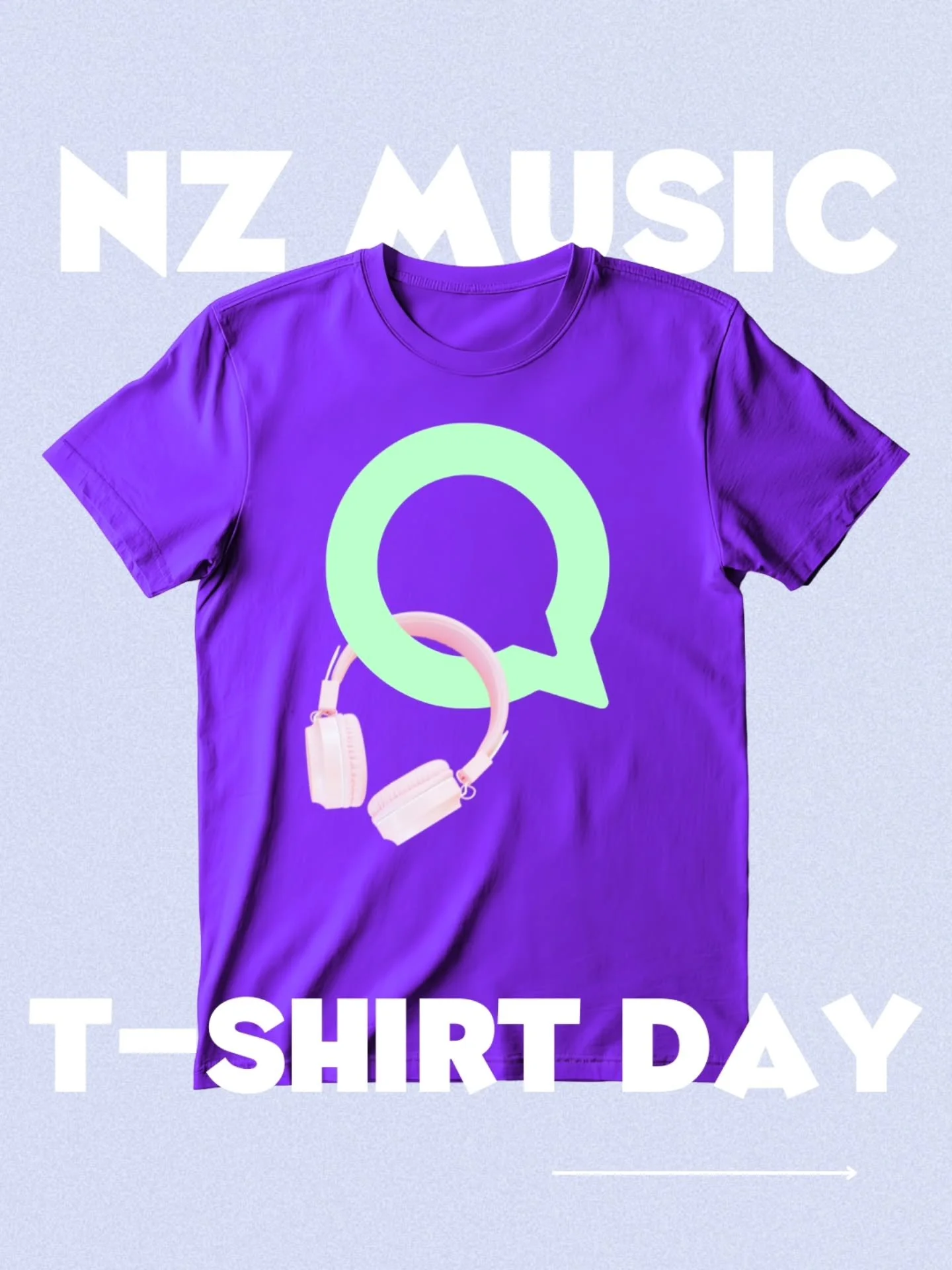 It is @nzmusicmonth and NZ Music T-Shirt Day!

If you want to support NZ music, donating to @musichelpsnz is a good option. Others include going to gigs, listening to artists, supporting them through sharing their songs and social media posts, buying