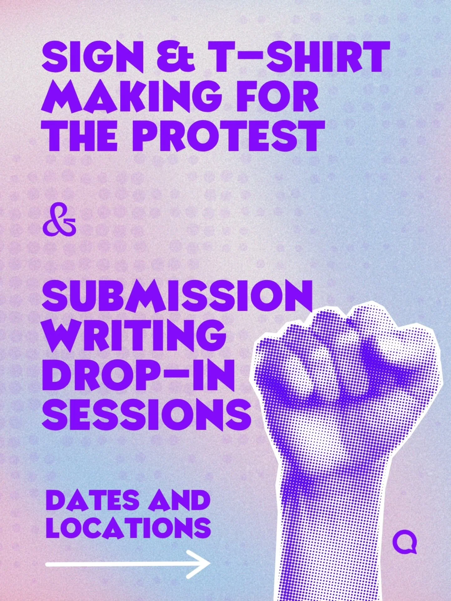 Want to go to the protest on 13th and don't know how to make a sign or a T-shirt? Struggling with making a submission against the Legislation (Definitions of Woman and Man) Amendment Bill? Don't know what to write?

Come to our workshops and drop-in 
