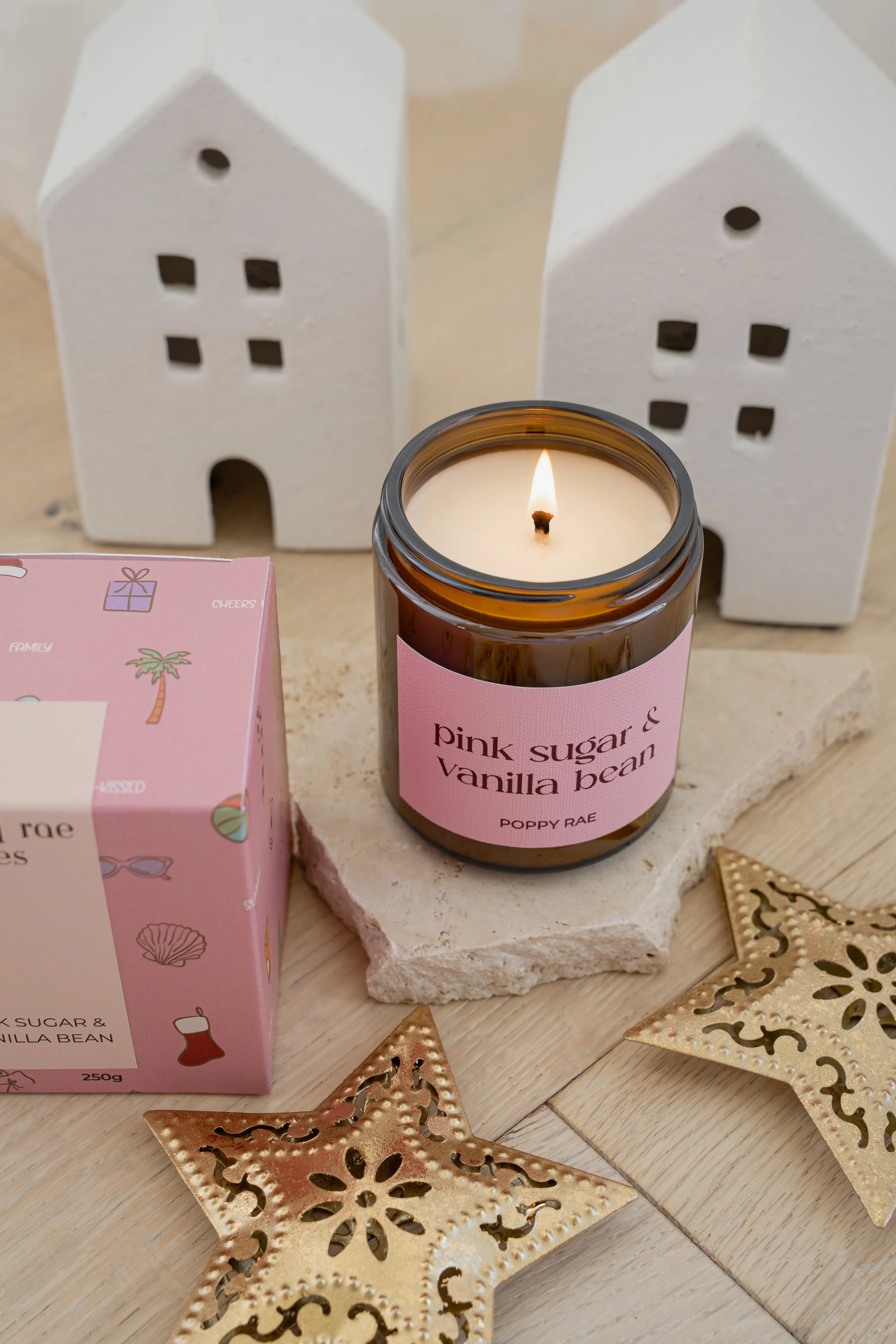 Poppy Rae Christmas Candle