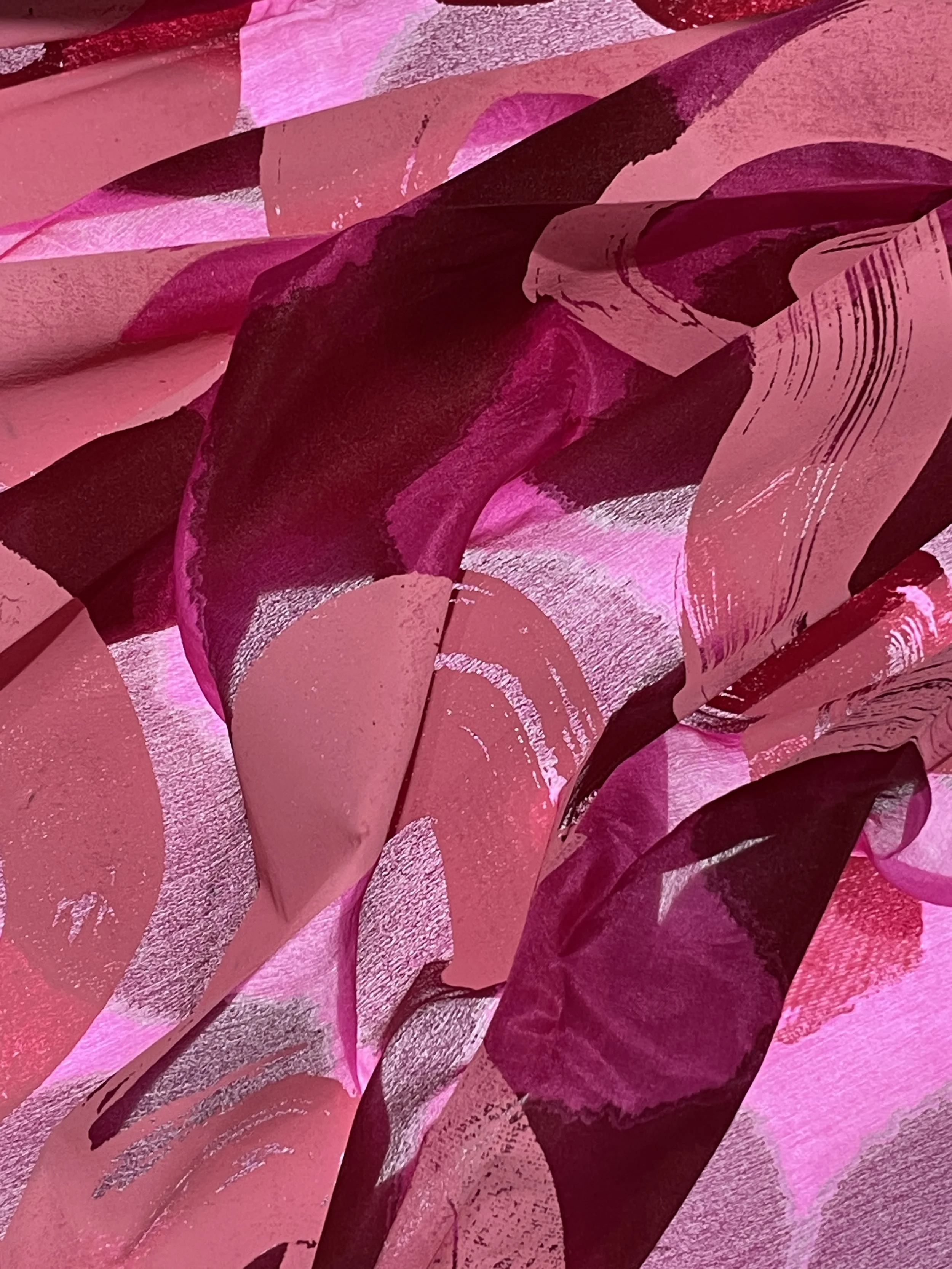 Transparent and opaque screen inks on cotton