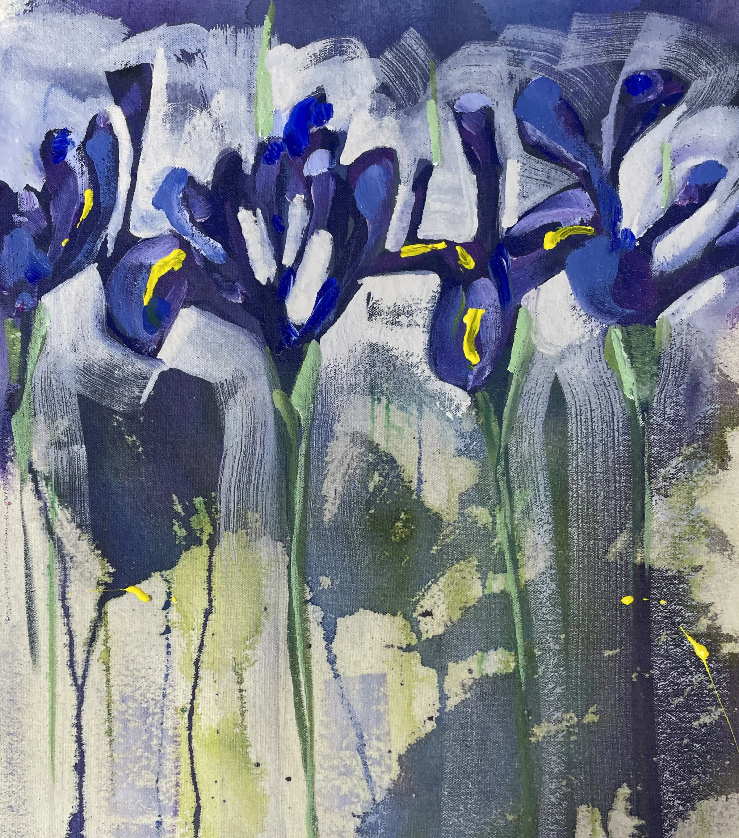 Indigo Whispers I