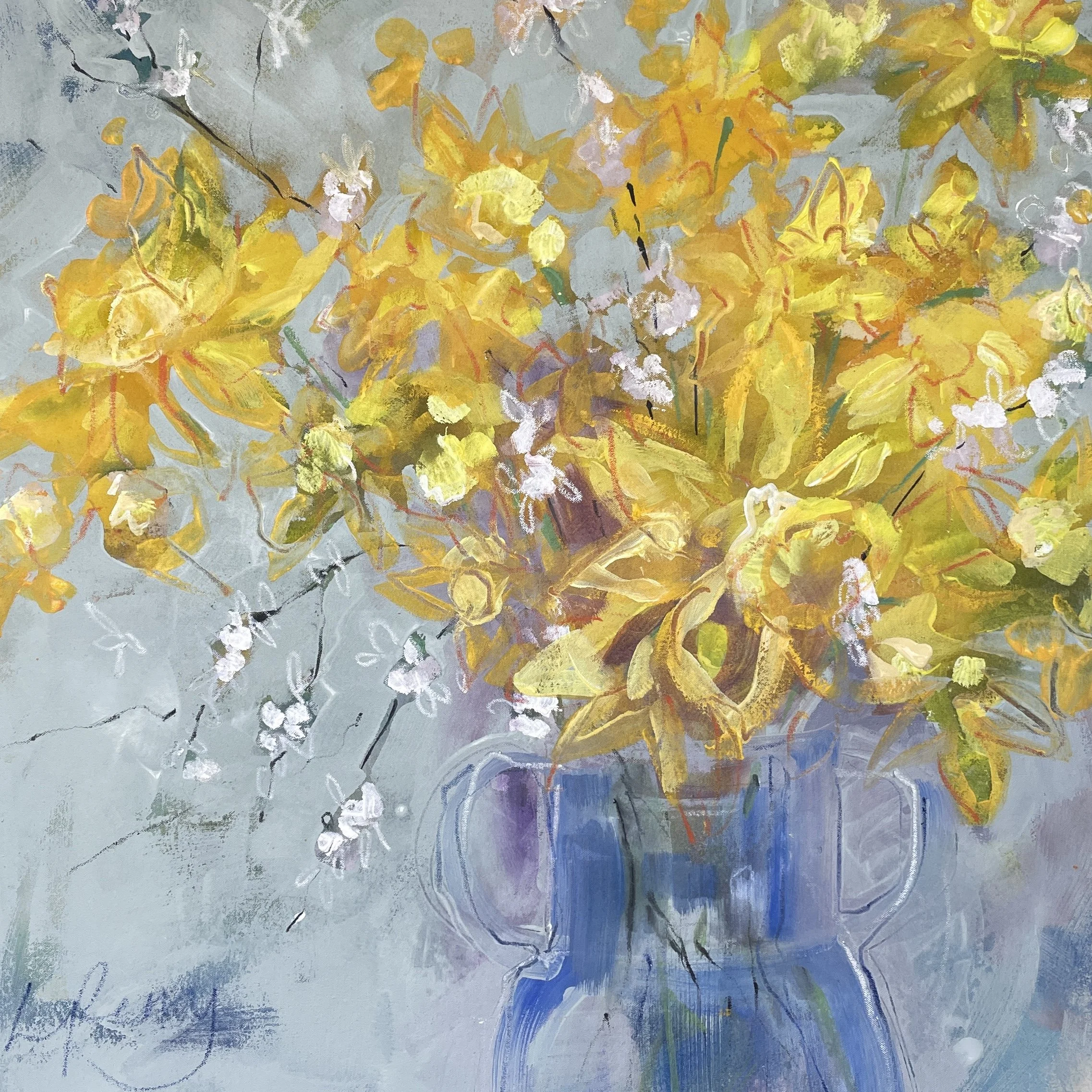 Gathering Sunshine 60 x 60 cm