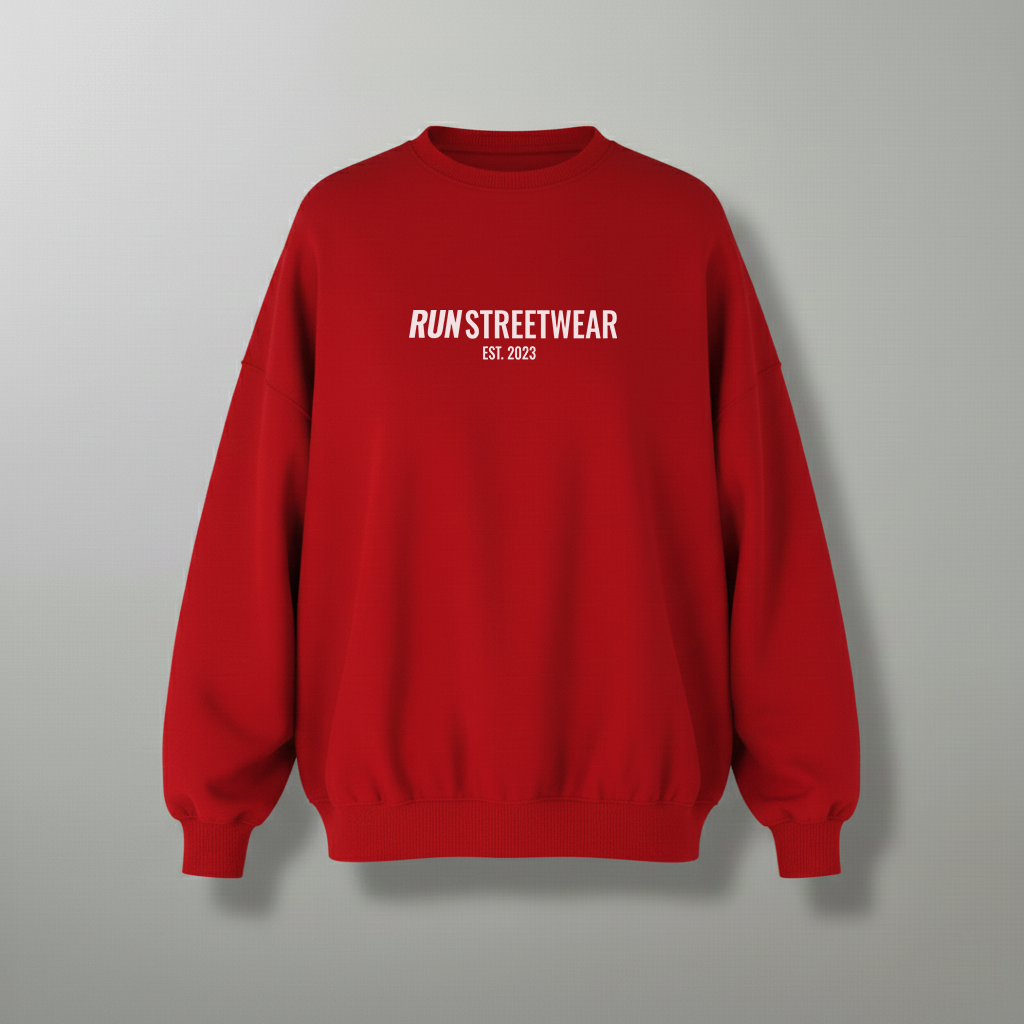 ONE MORE ROUND BASICS SUETER ROJO