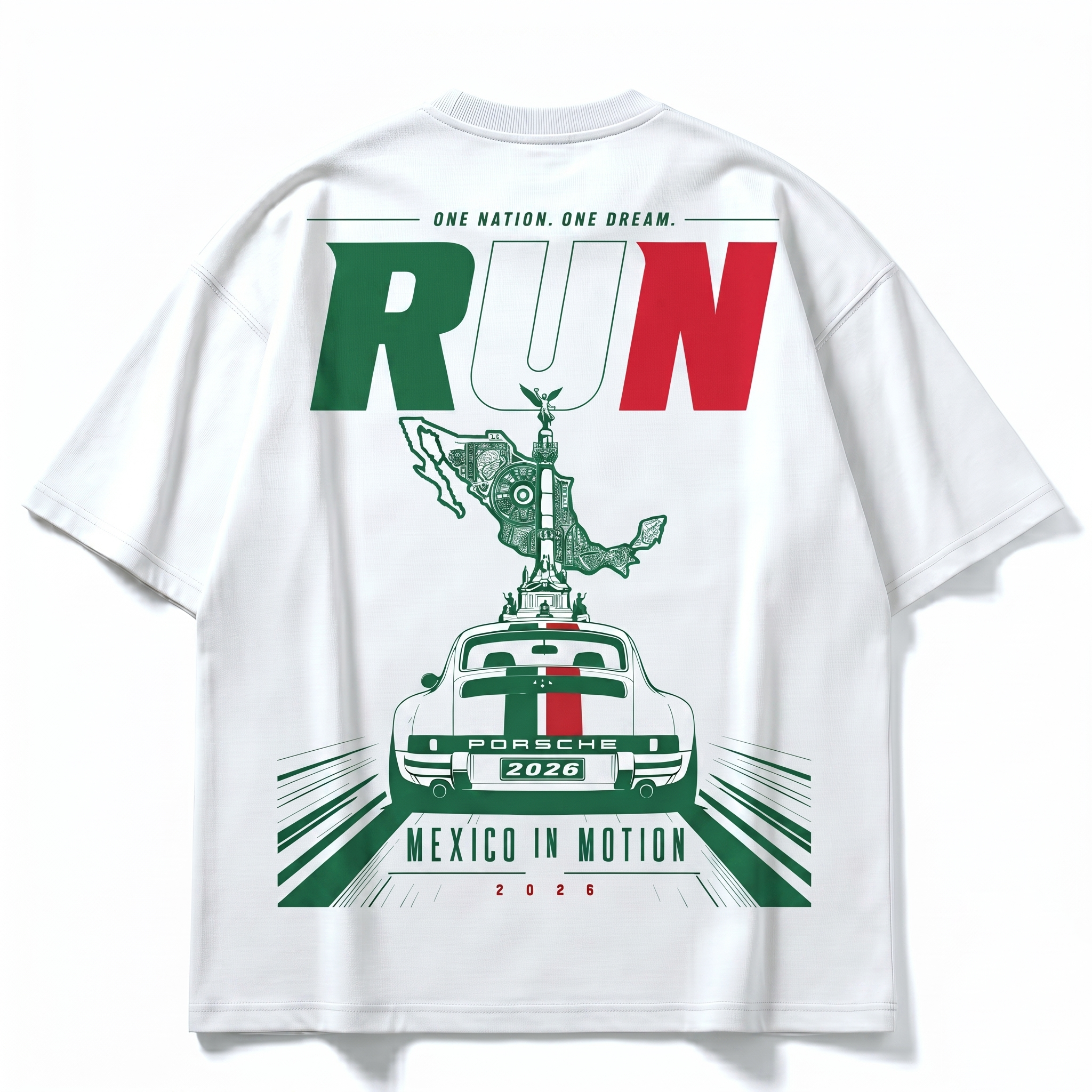 PLAYERA BLANCA MEXICO