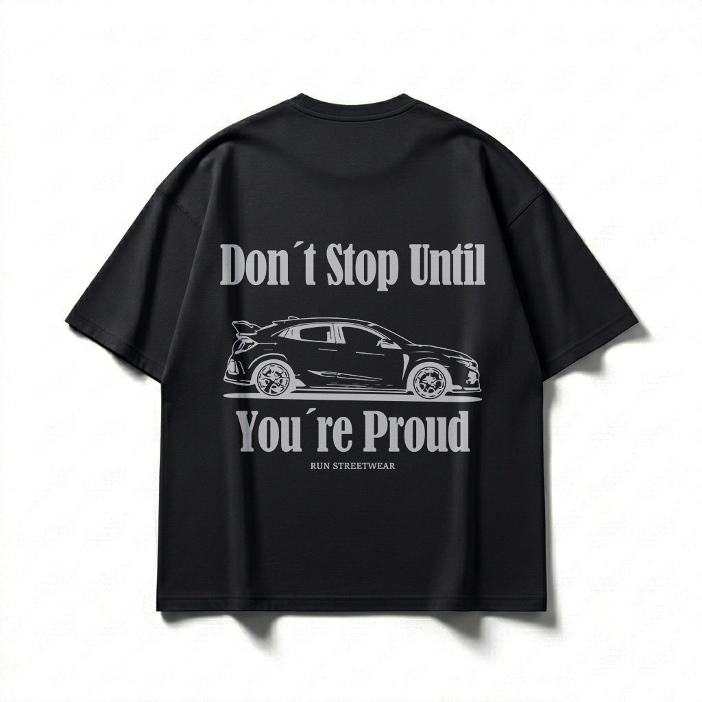 PLAYERA COLOR NEGRO OVERSIZE