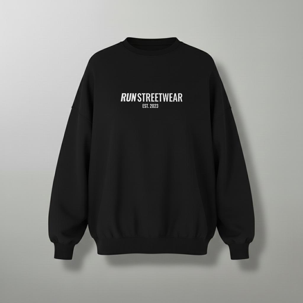 ONE MORE ROUND BASICS SUETER NEGRO