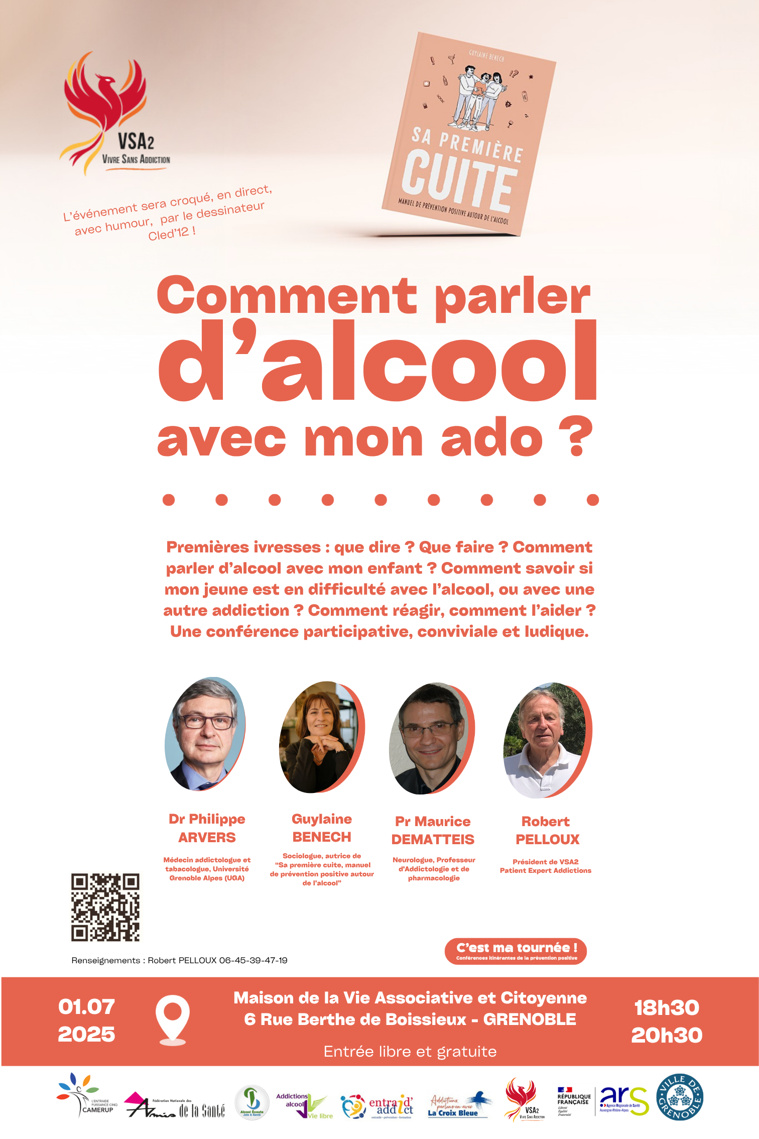 Comment parler d'alcool avec mon ado ? Une conférence interactive (grenoble)