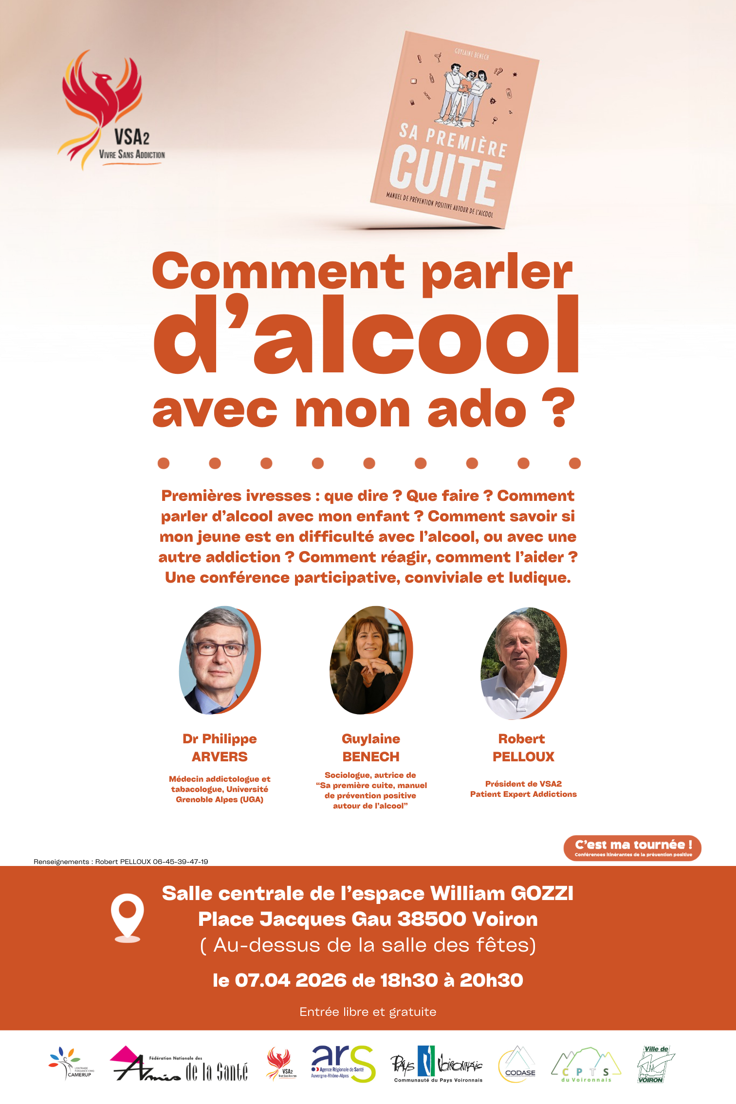 Conférence "Comment parler d'alcool avec votre ado?"