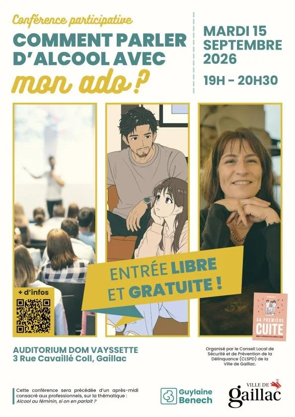 Conférence “comment parler d’alcool avec mon ado?”