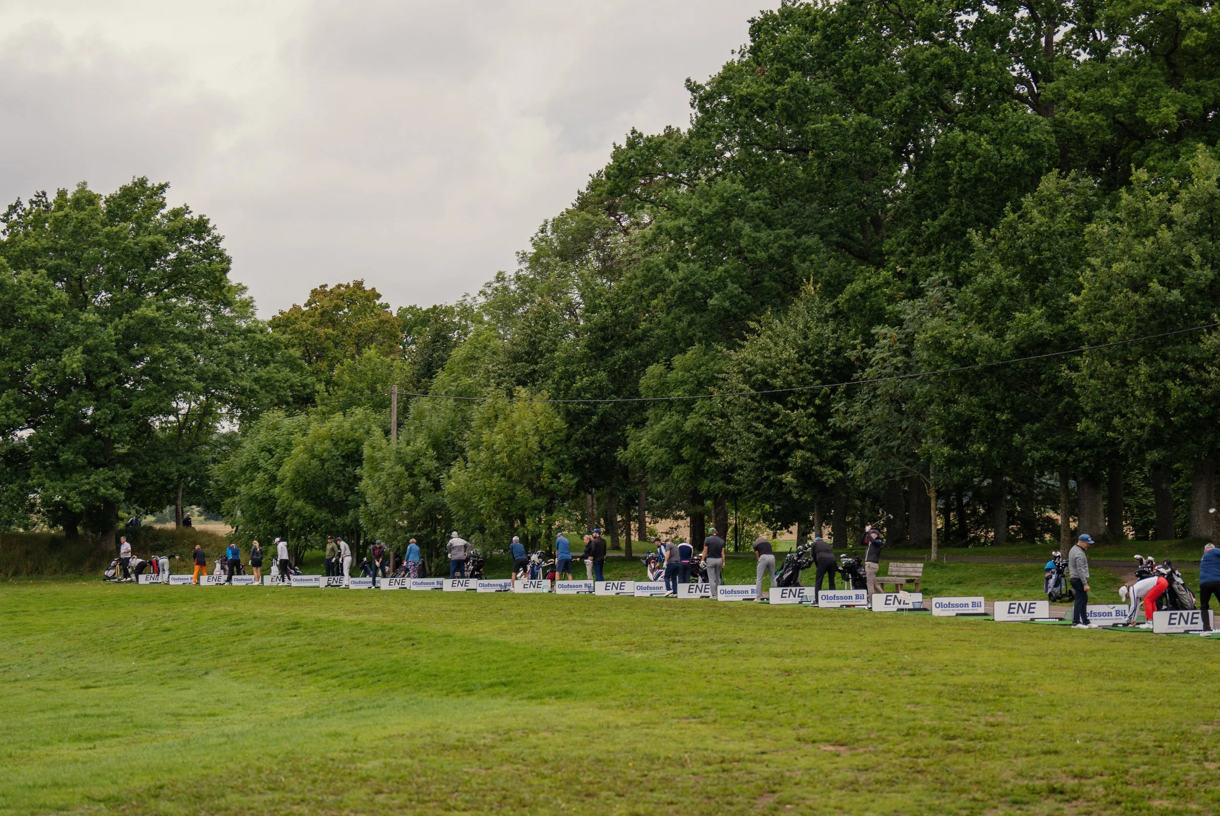 Öppning av range och Ängsbanan