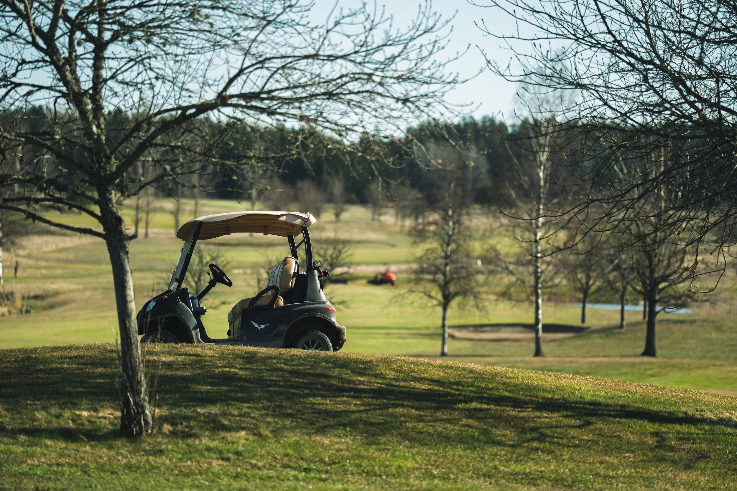 Öppning av reception, shop samt golfbilar