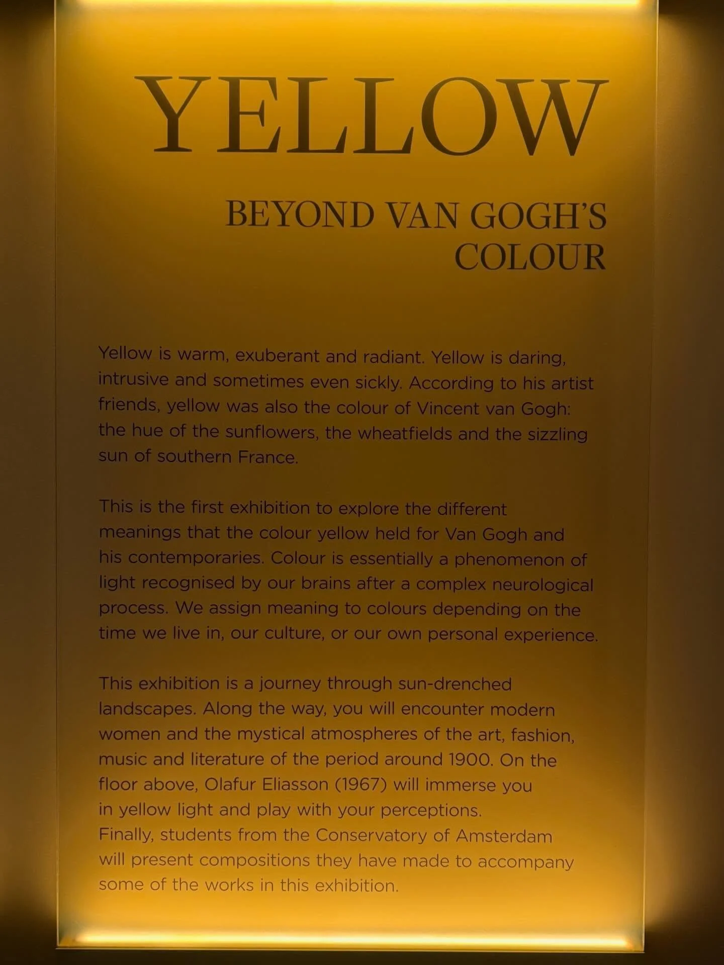 @vangoghmuseum - GEEL

🌻💛✨

#vangoghmuseum #geel #vangoghgeel