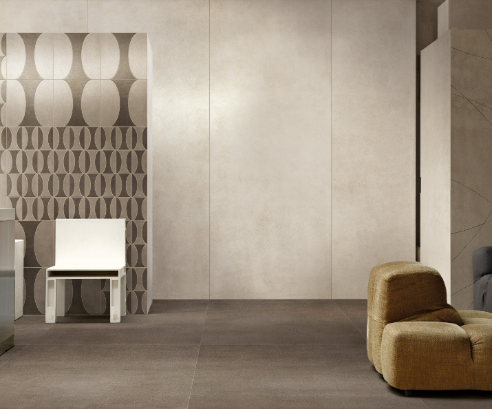 Industrial Ivory Porcelain | Premium Concrete-Look | Large Format ...