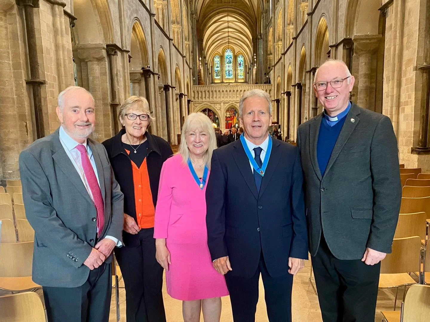 ORDER OF ST RICHARD

Huge congratulations to Mark and Sue Blackman who were awarded the Order of St Richard this afternoon at Chichester Cathedral. This is an annual award for lay people within the Diocese who have made exceptional contributions to t