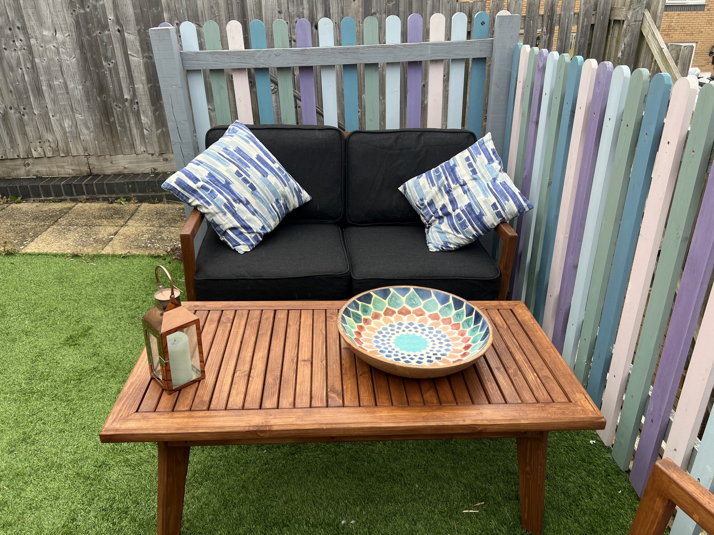Garden patio set