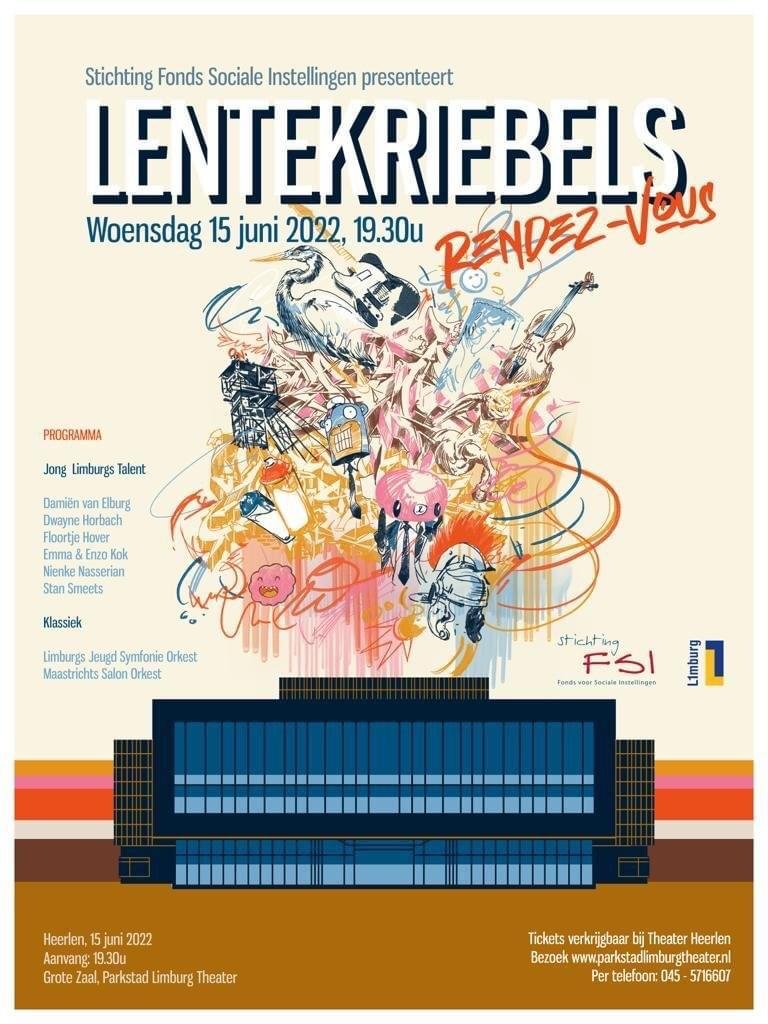  LENTEKRIEBELS Theatre: Classic meets Modern, Poster Art 