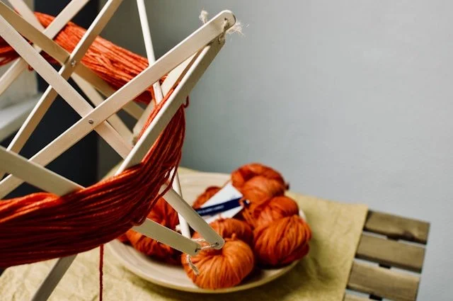 Red Yarn on an Umbrella Swift.jpg