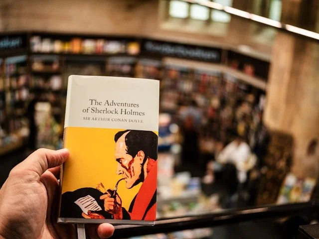 Hardcover Sherlock Holmes in Bookstore.jpg