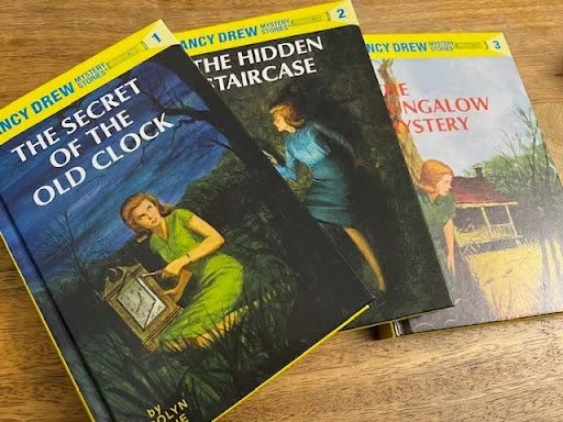 Nancy Drew Hardcover Books on Table.jpg