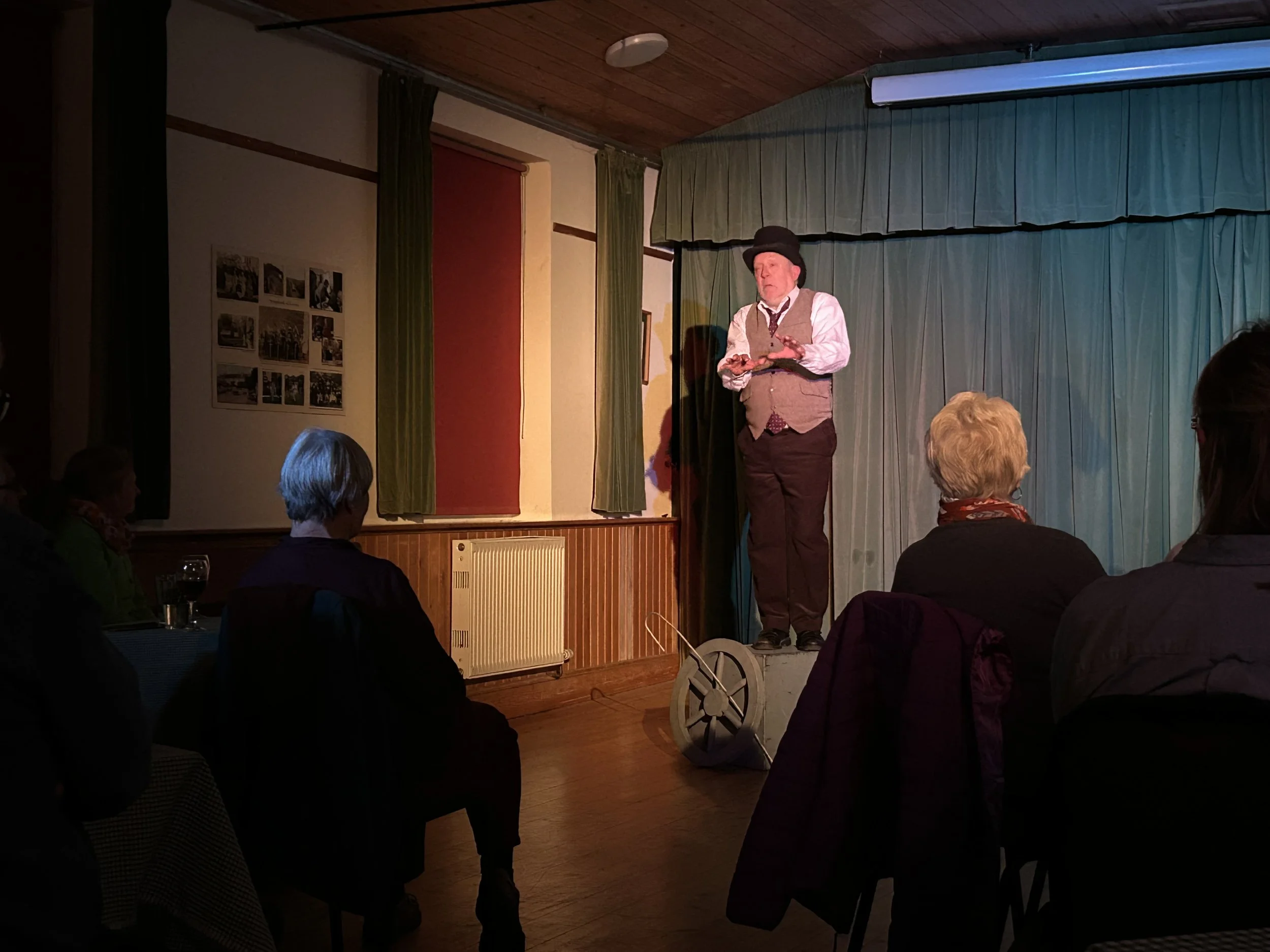 Nicholas Collett's performance kept us all on the edge of our seats.