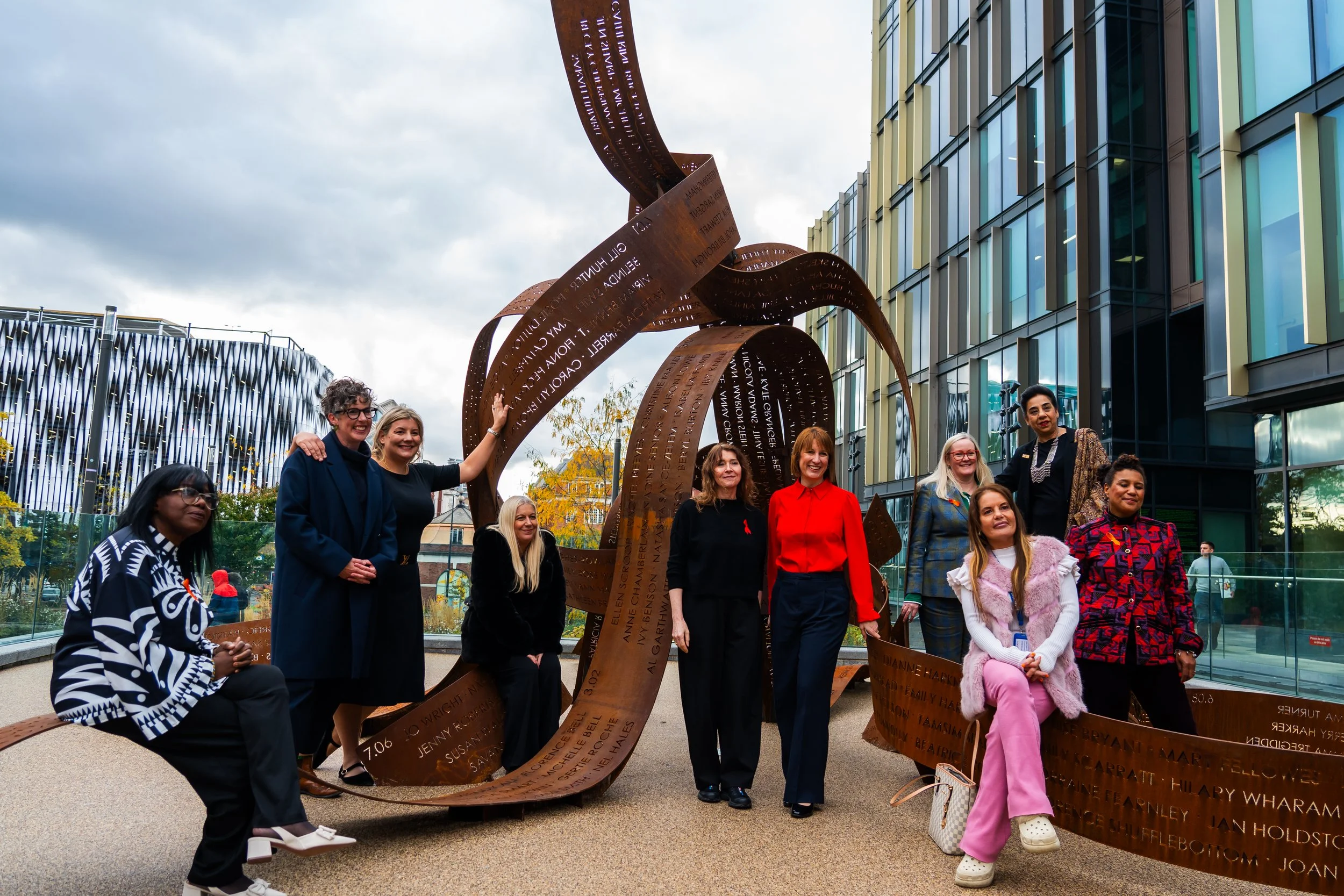 Ribbons Sculpture Leeds
